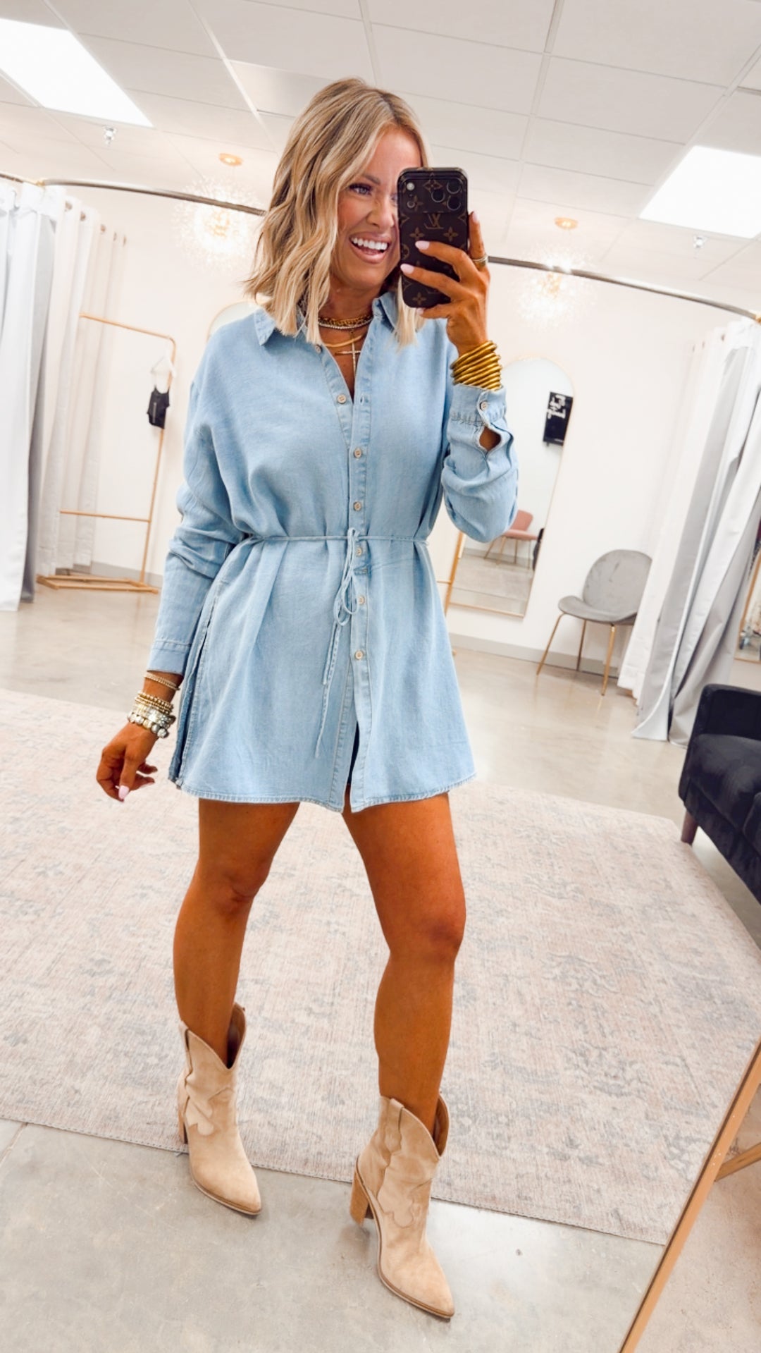 The Chambray Shore Romper