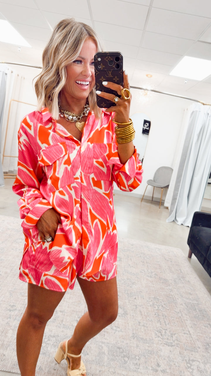 Island Tulip Tunic Top