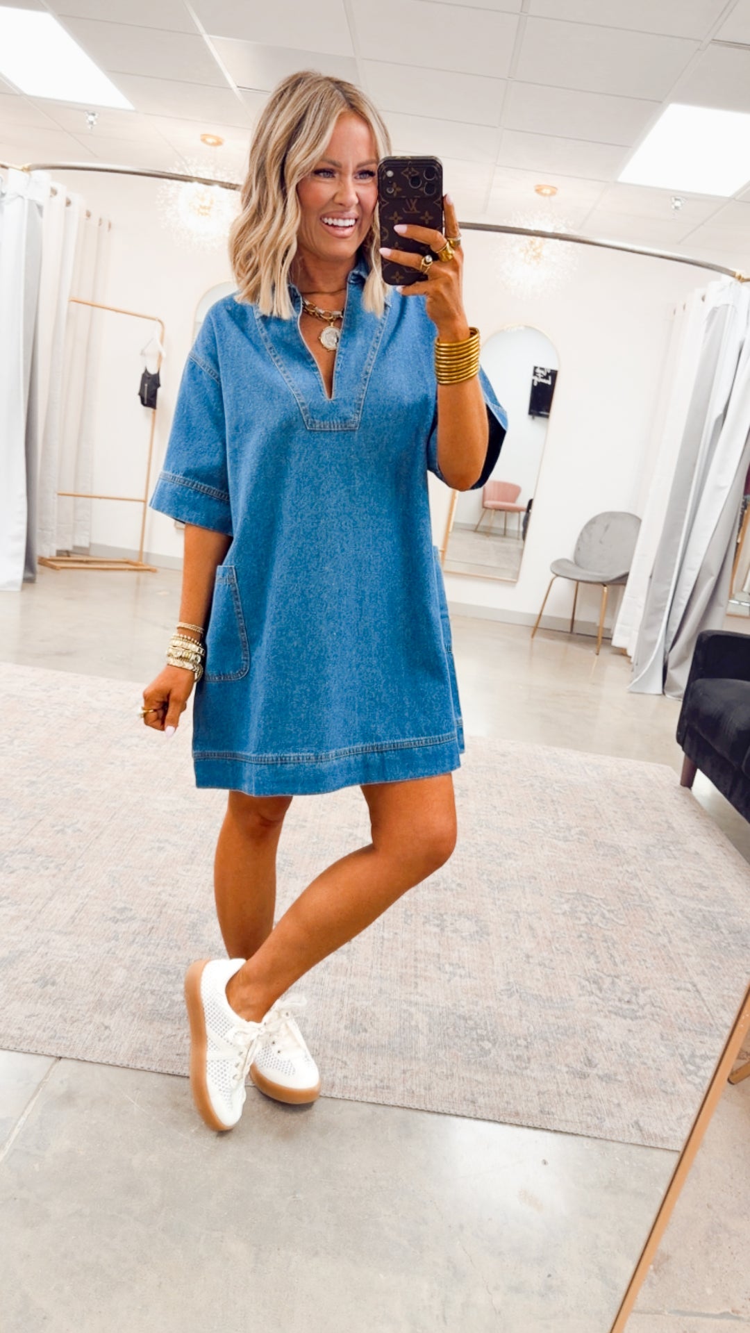 The Willow Ranch Denim Dress