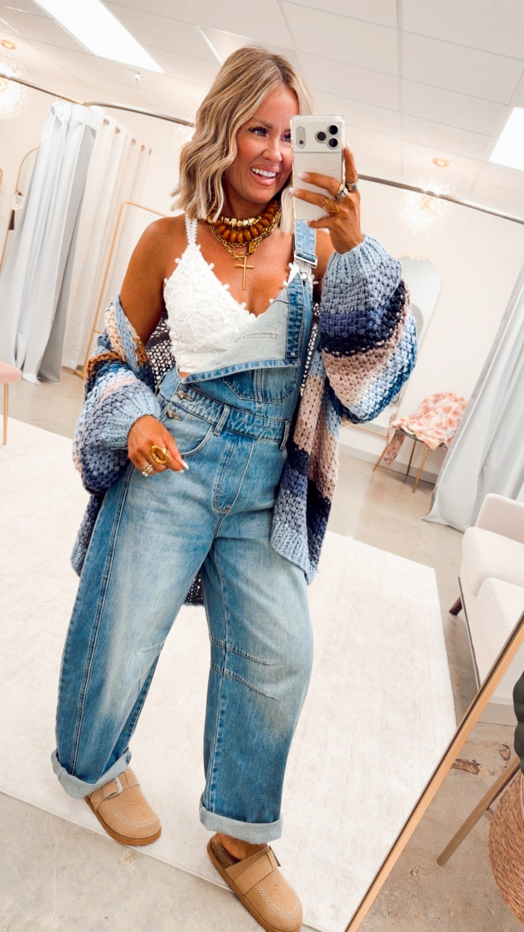 The Brooke Barrel Overalls