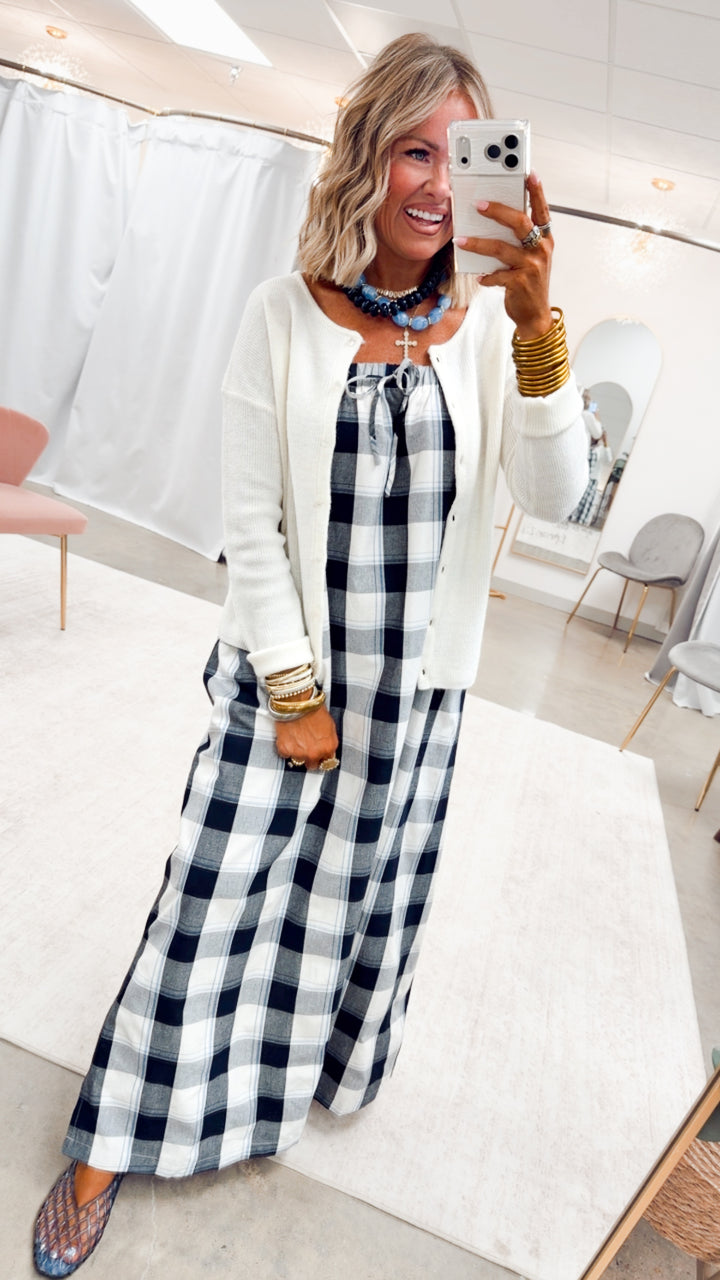 The Chic Prep Cardigan-Ivory