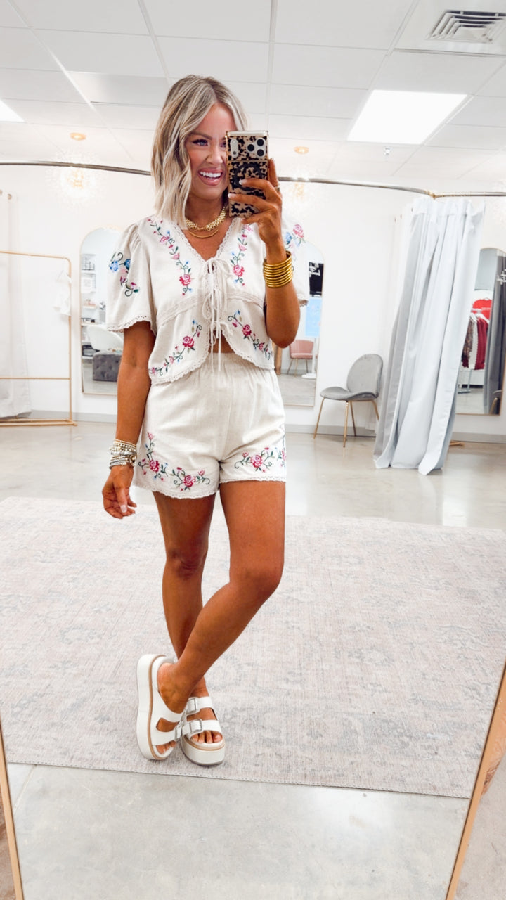 The Daisy Lane Short Set