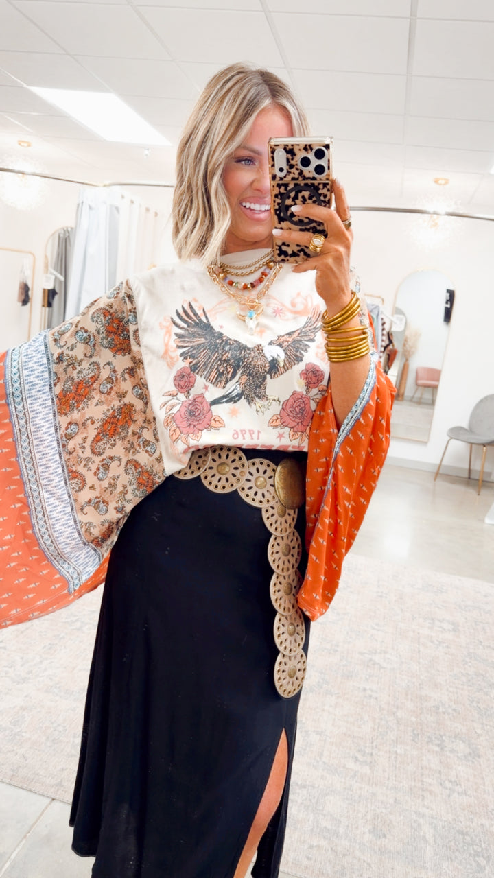 The Marlow Midi Skirt-Black