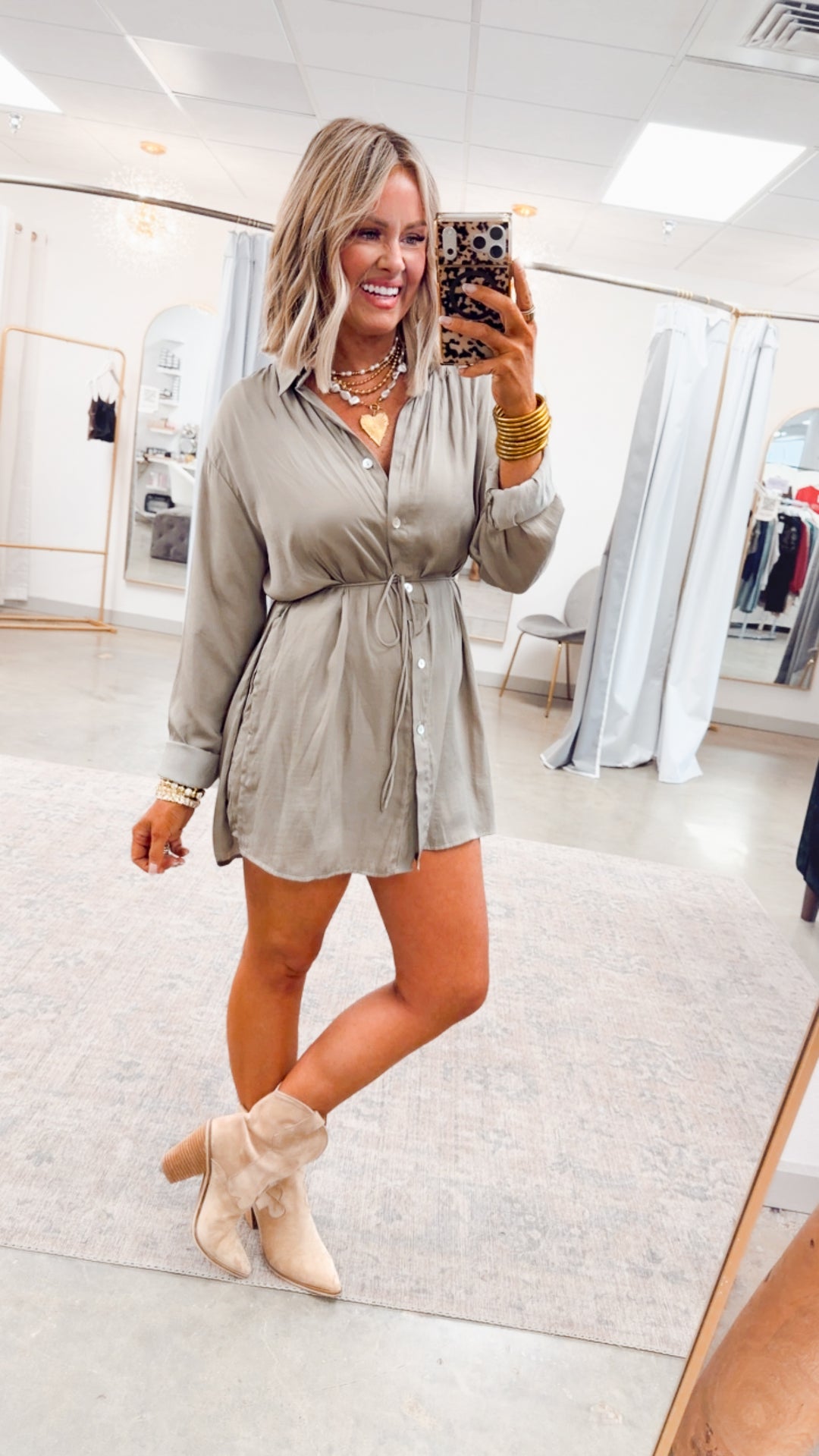 Soleil Darling Romper-Olive