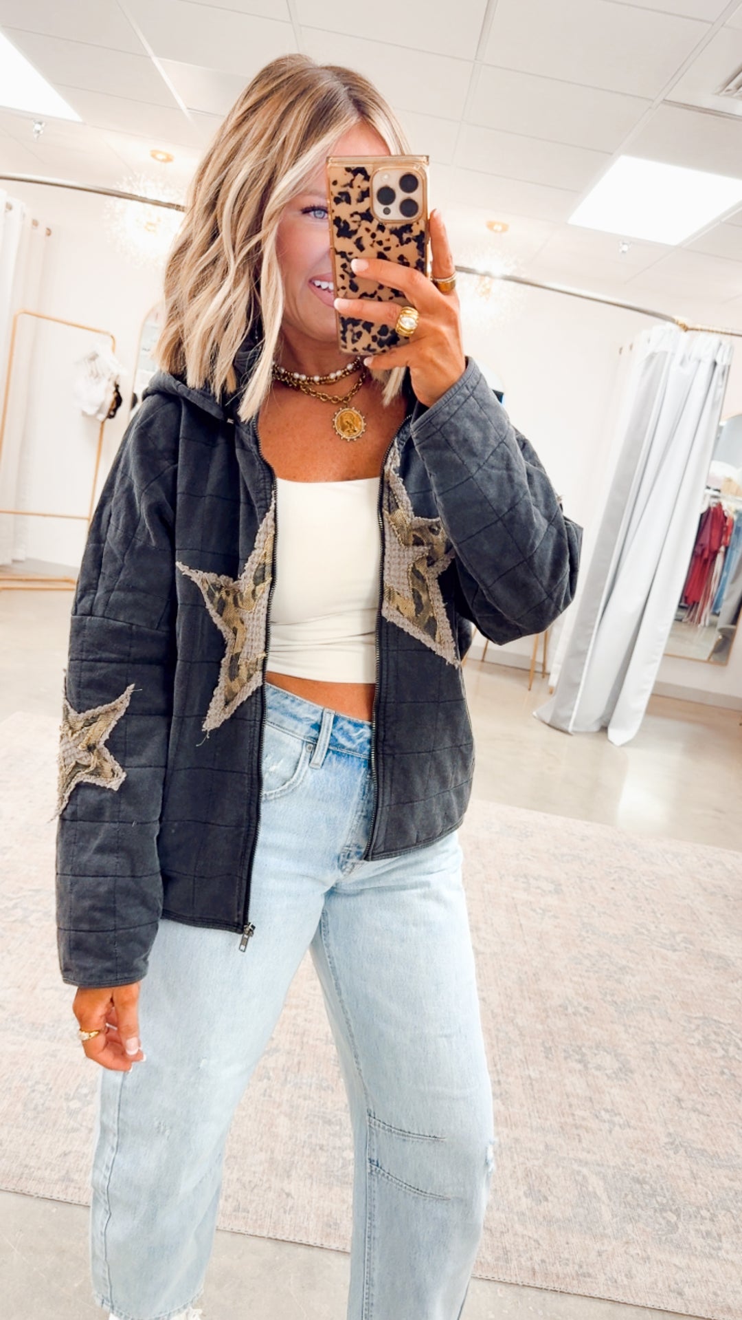 Stardust Relaxed Fit Jacket