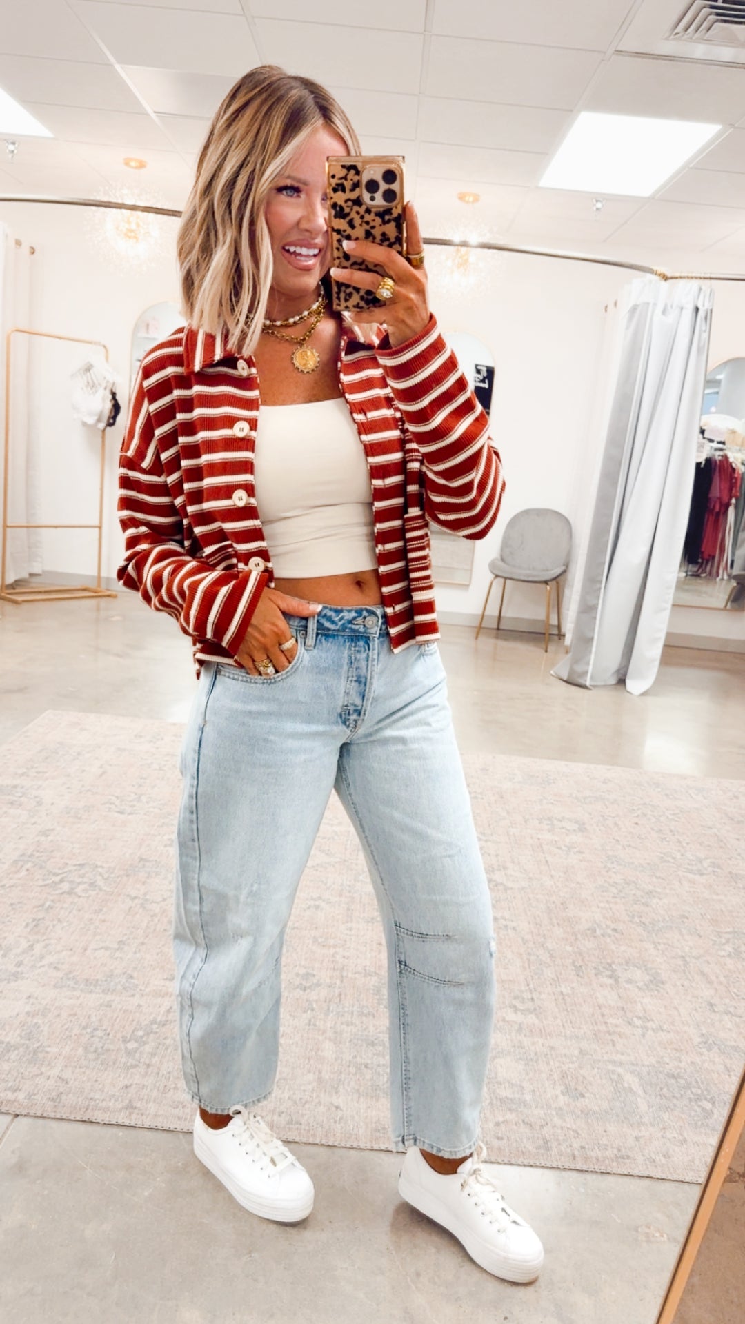 The Sammie Barrel Jeans