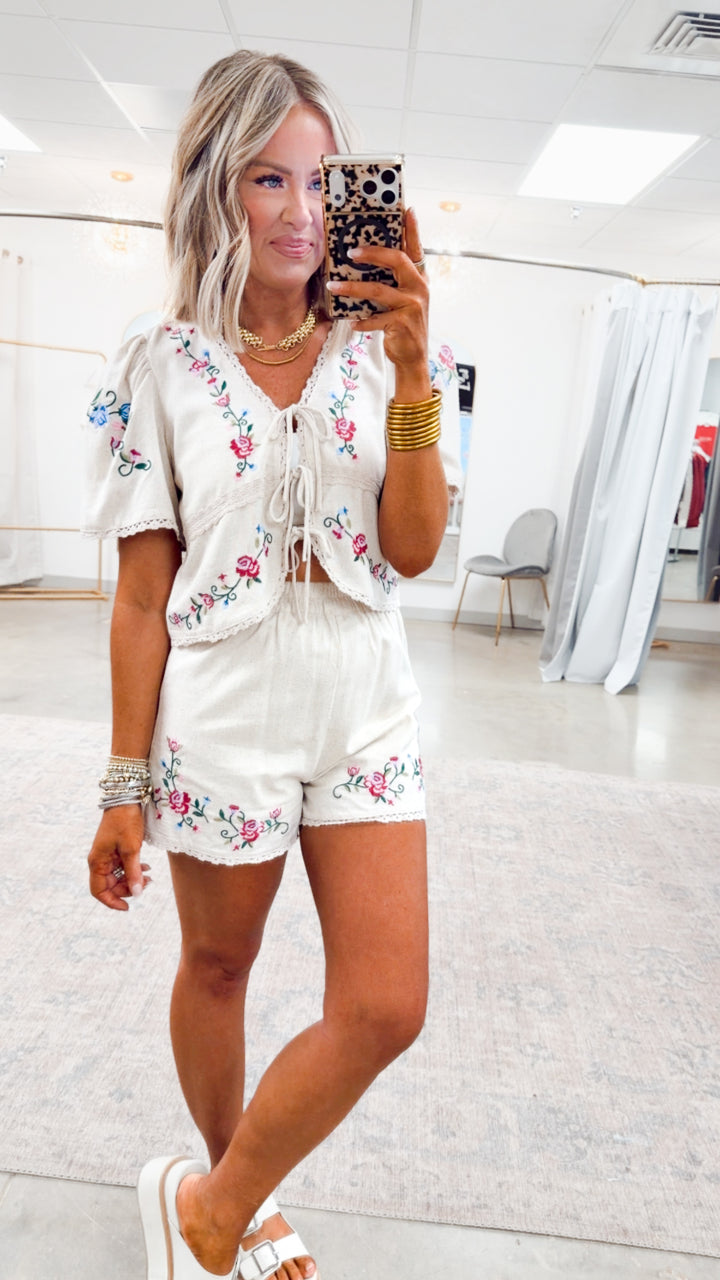 The Daisy Lane Short Set