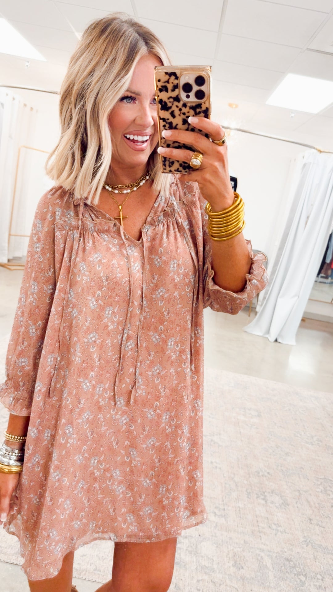 Willa Floral Mini Dress