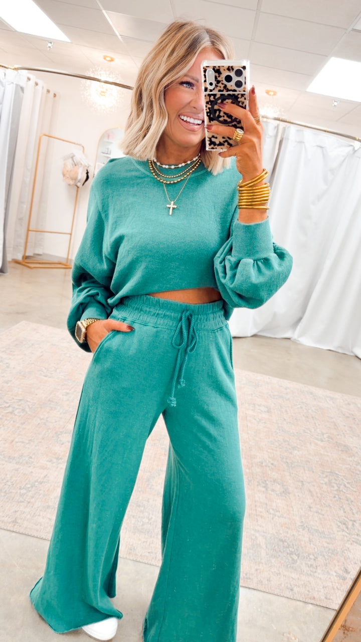 The Hampton Luxe Set-Kelly Green