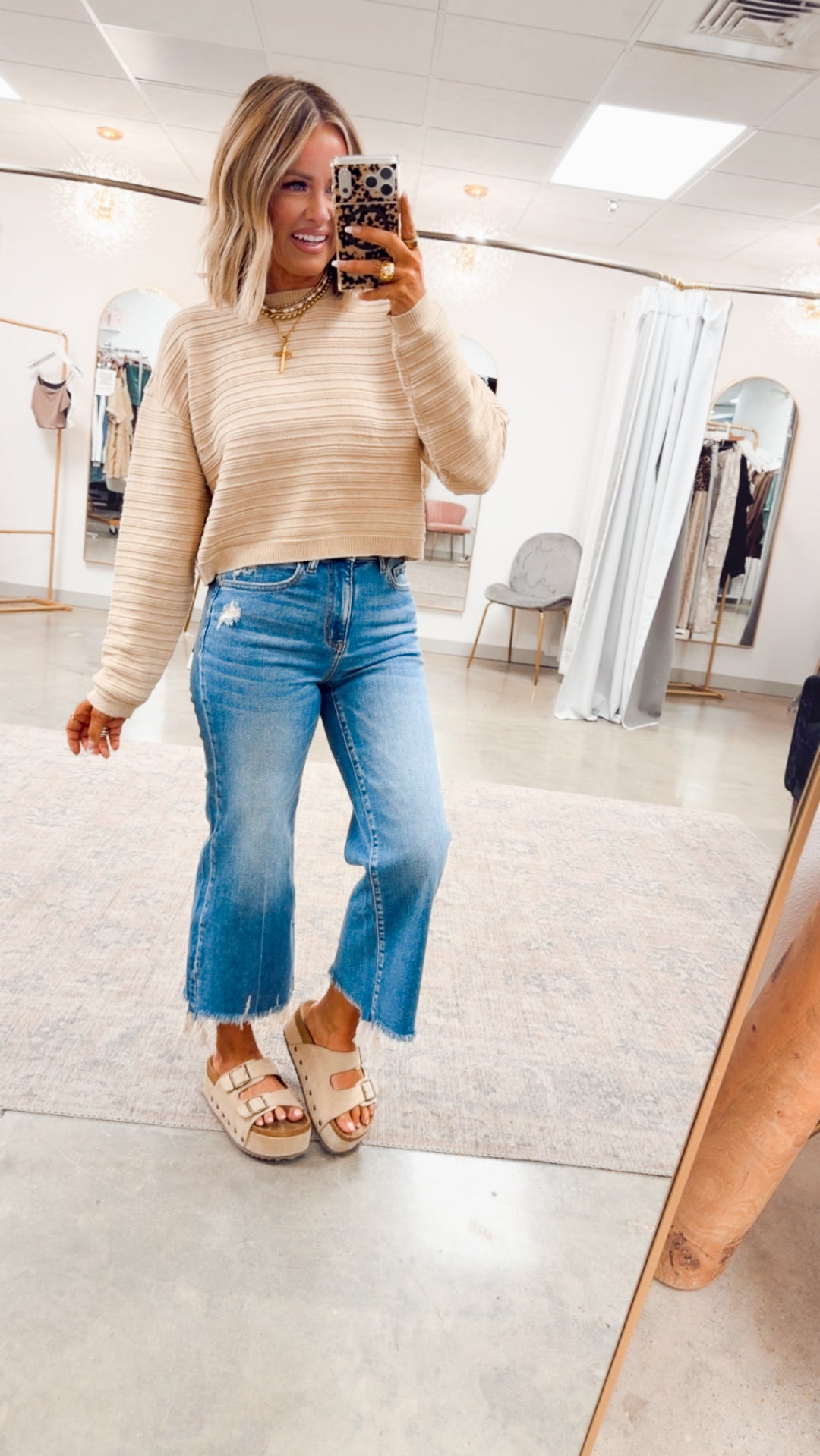 The Rowan Raw Hem Straight Jean