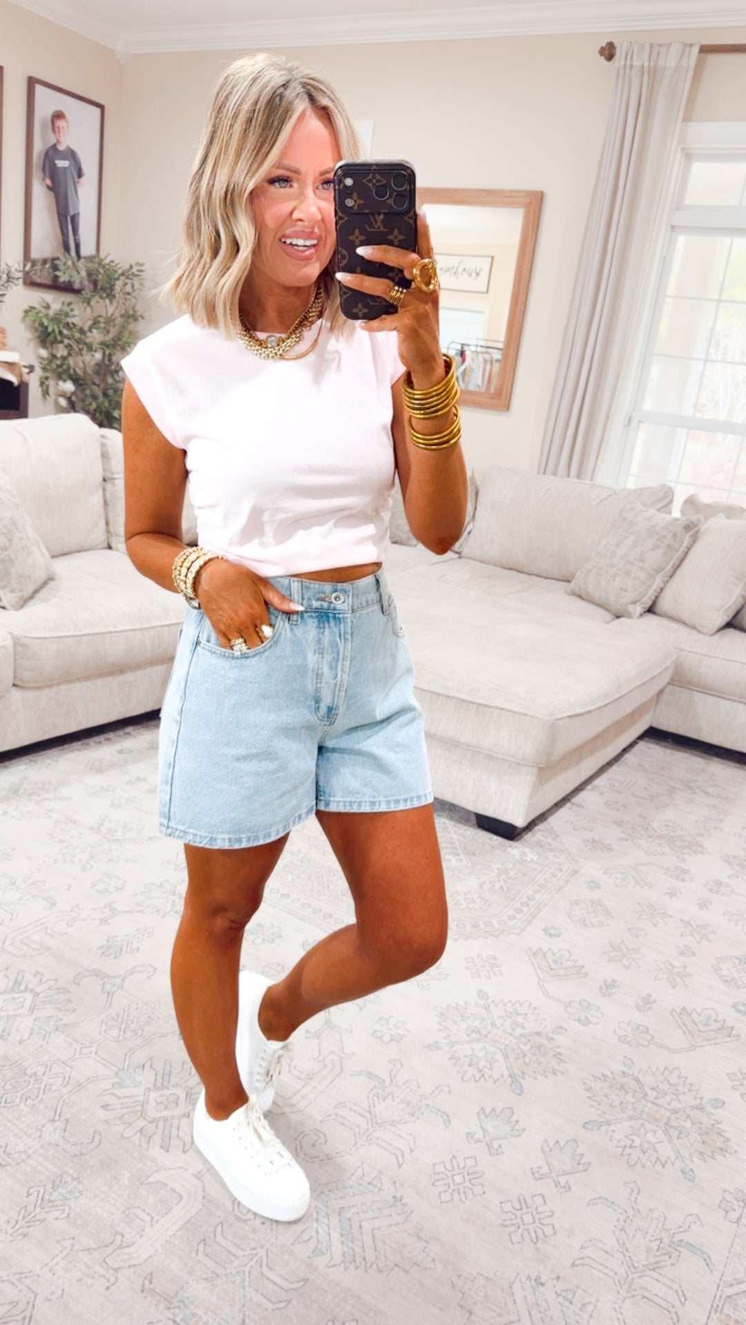 The Drift Cinch Top-Soft Pink