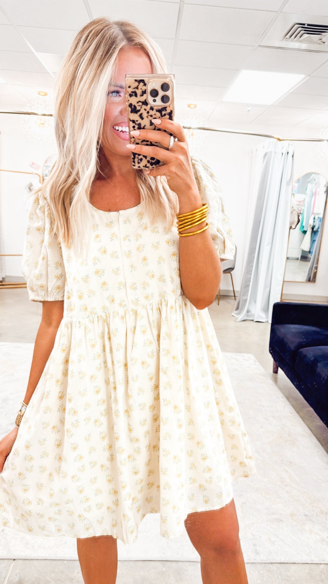The Sunny Bloom Babydoll Dress
