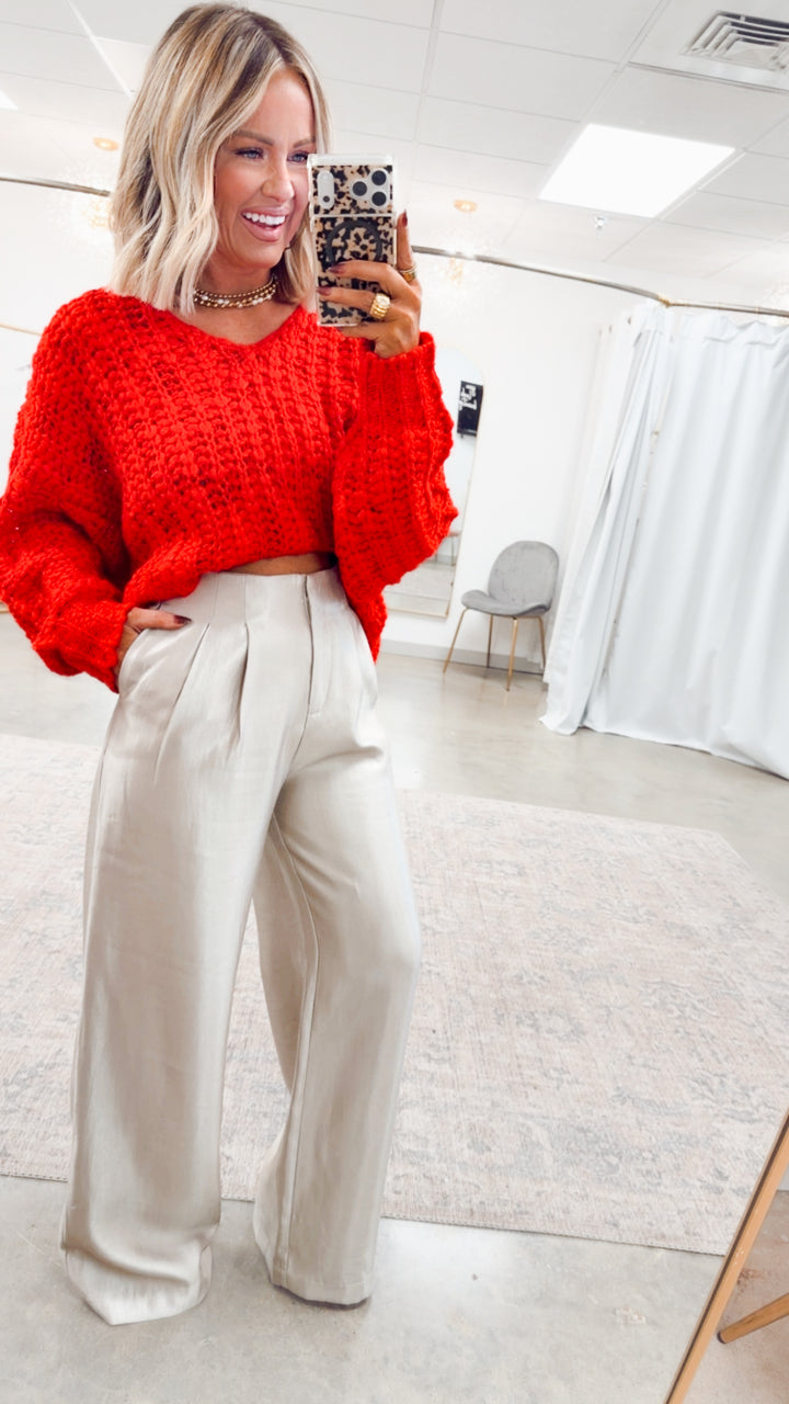 The Prescott Pants-Champagne