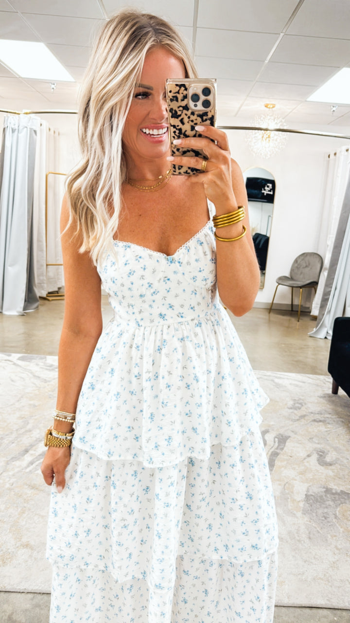 Audrey Corset Midi Dress