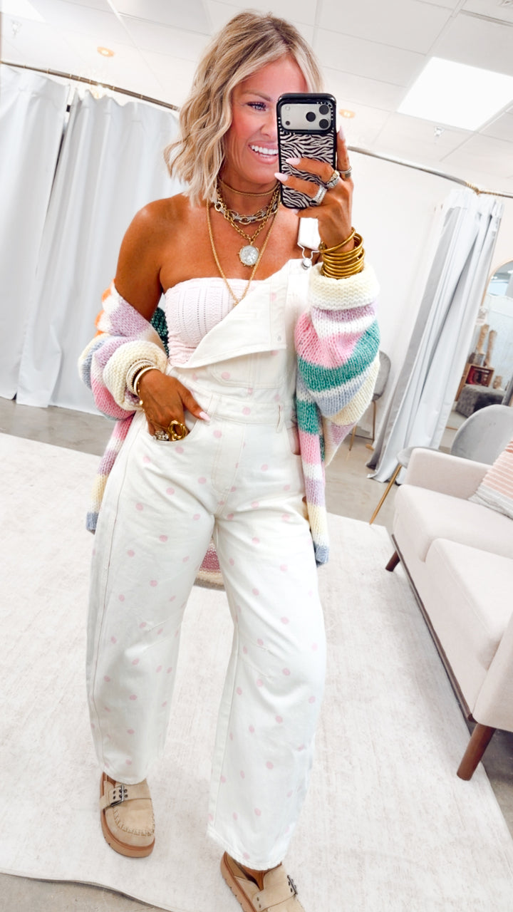 The Pretty in Polka Overalls