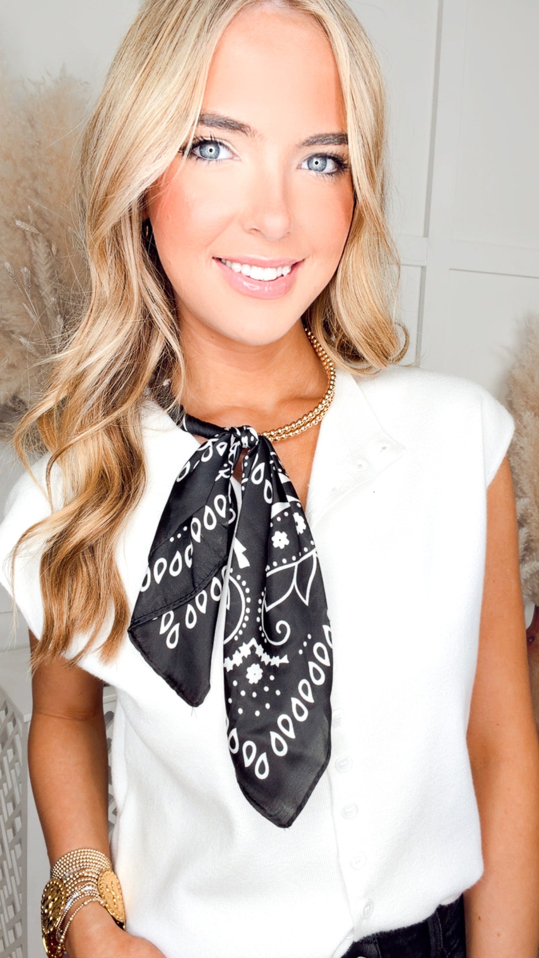 Emilie Mock Neck Top