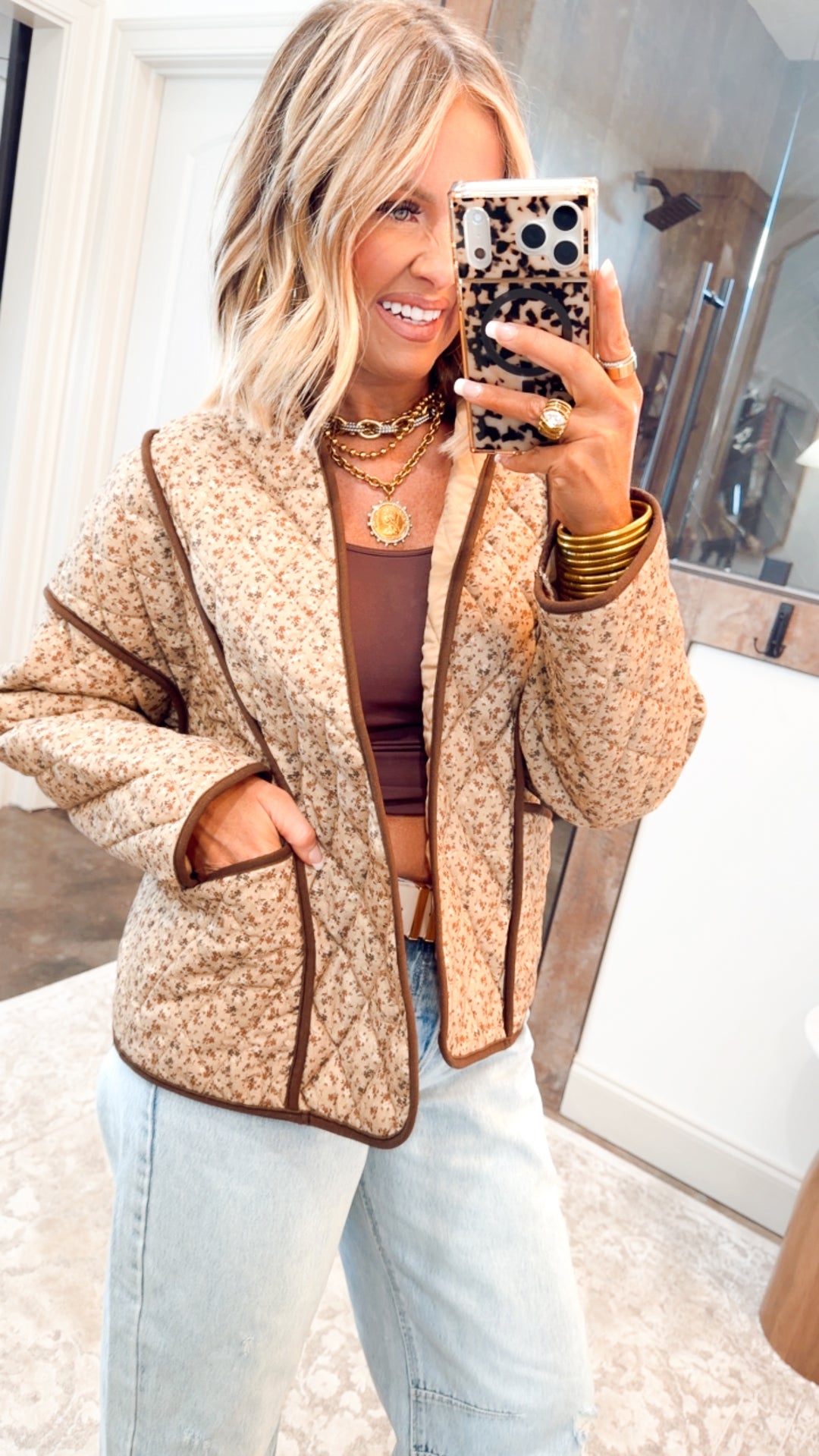 The Harvest Bloom Quilted Jacket