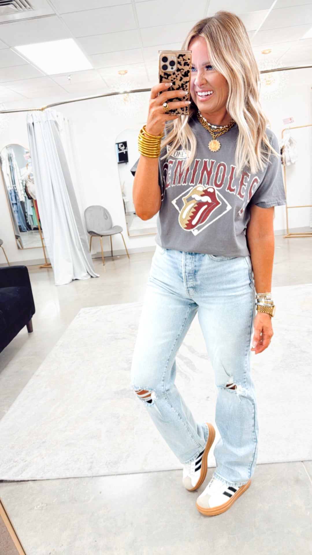 Rolling Stones Florida State Seminoles Tee