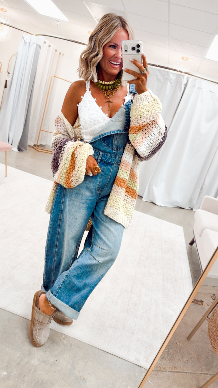 The Brooke Barrel Overalls