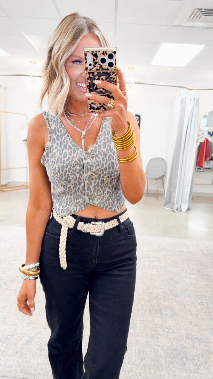 The Cheetah Chic Vest