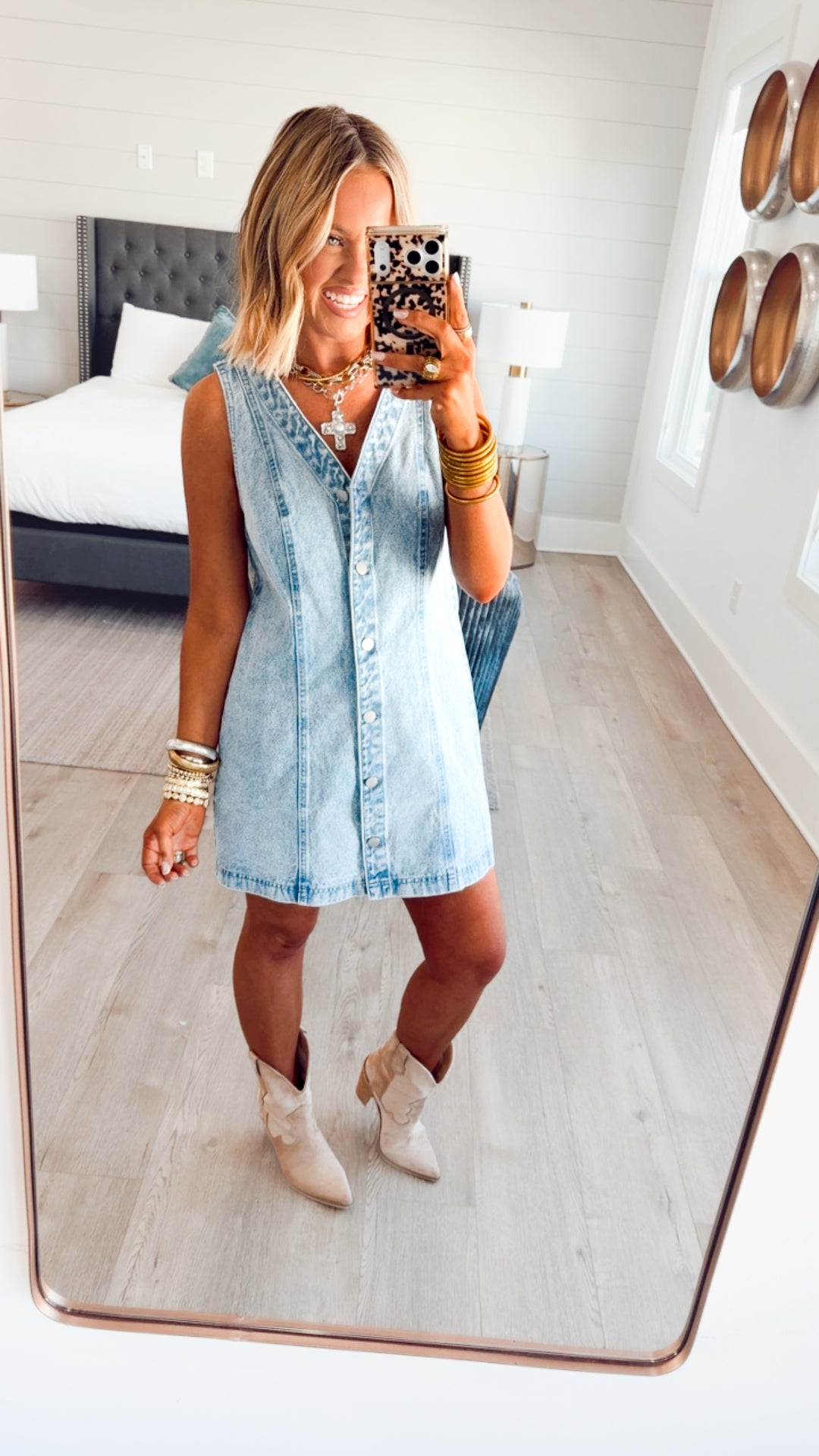 The Sweet Spurs Mini Dress