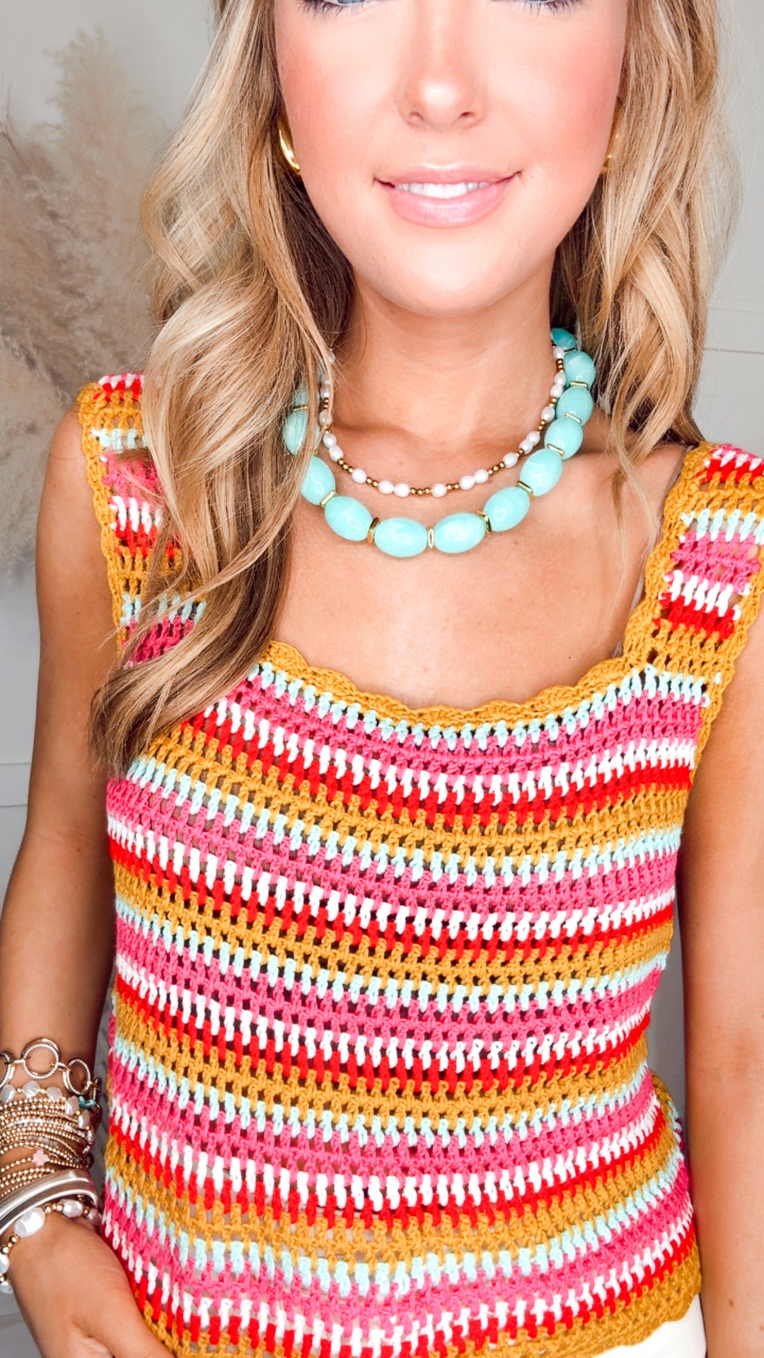 The Cala Crochet Tank