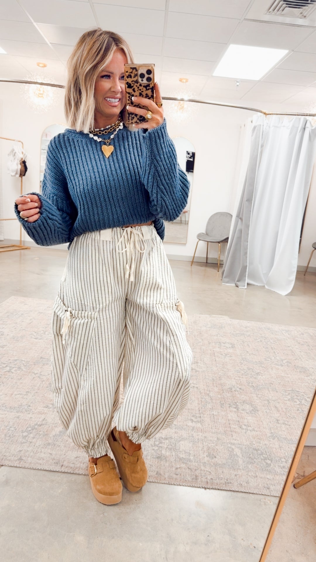 The Odette Jogger Pants-Oatmeal