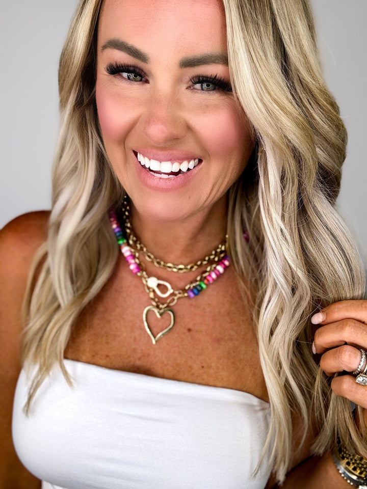 Cool Girl Gemstone Necklace