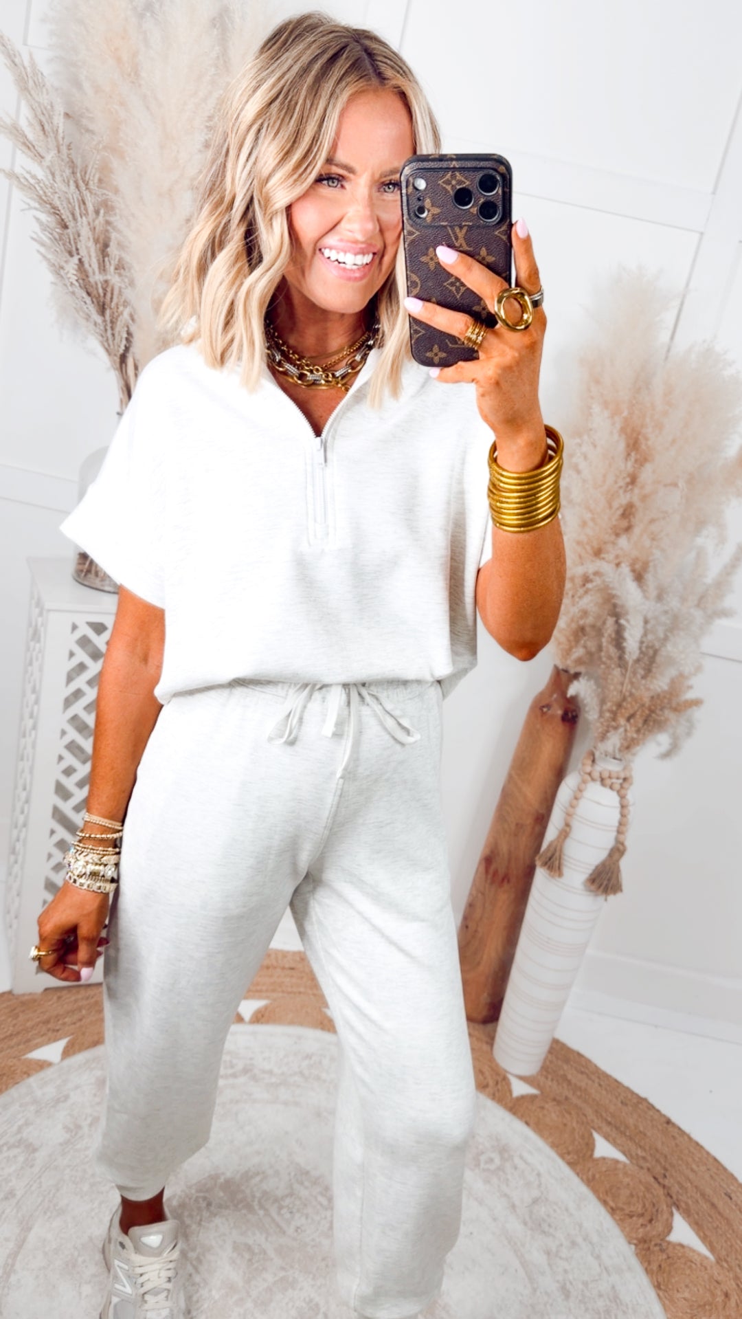 The Effortless On The Go Set-Grey