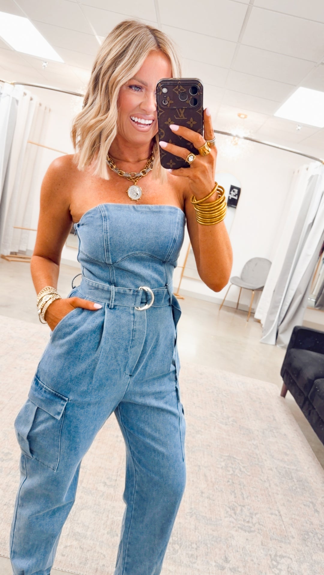 Westin Denim Jumpsuit
