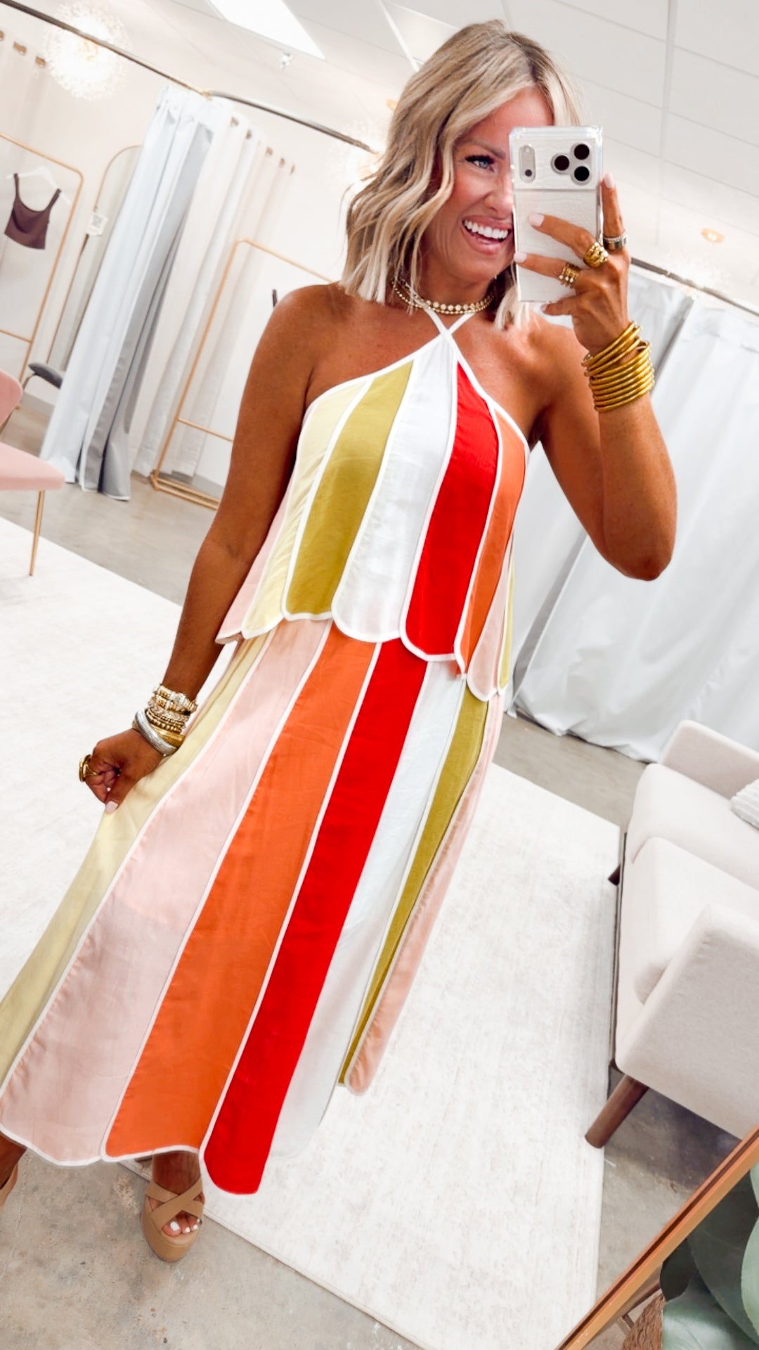 The Solstice Color Block Set
