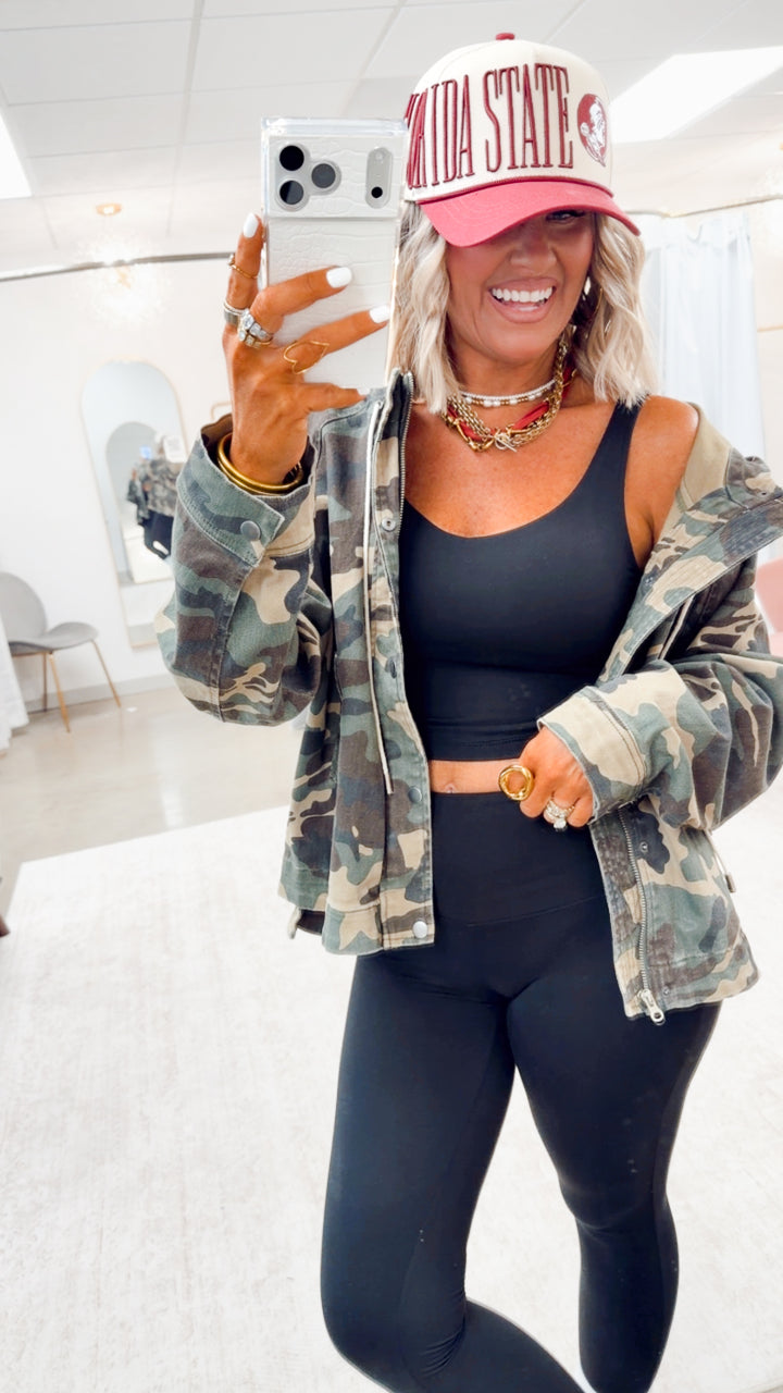 The Camouflage Crush Jacket