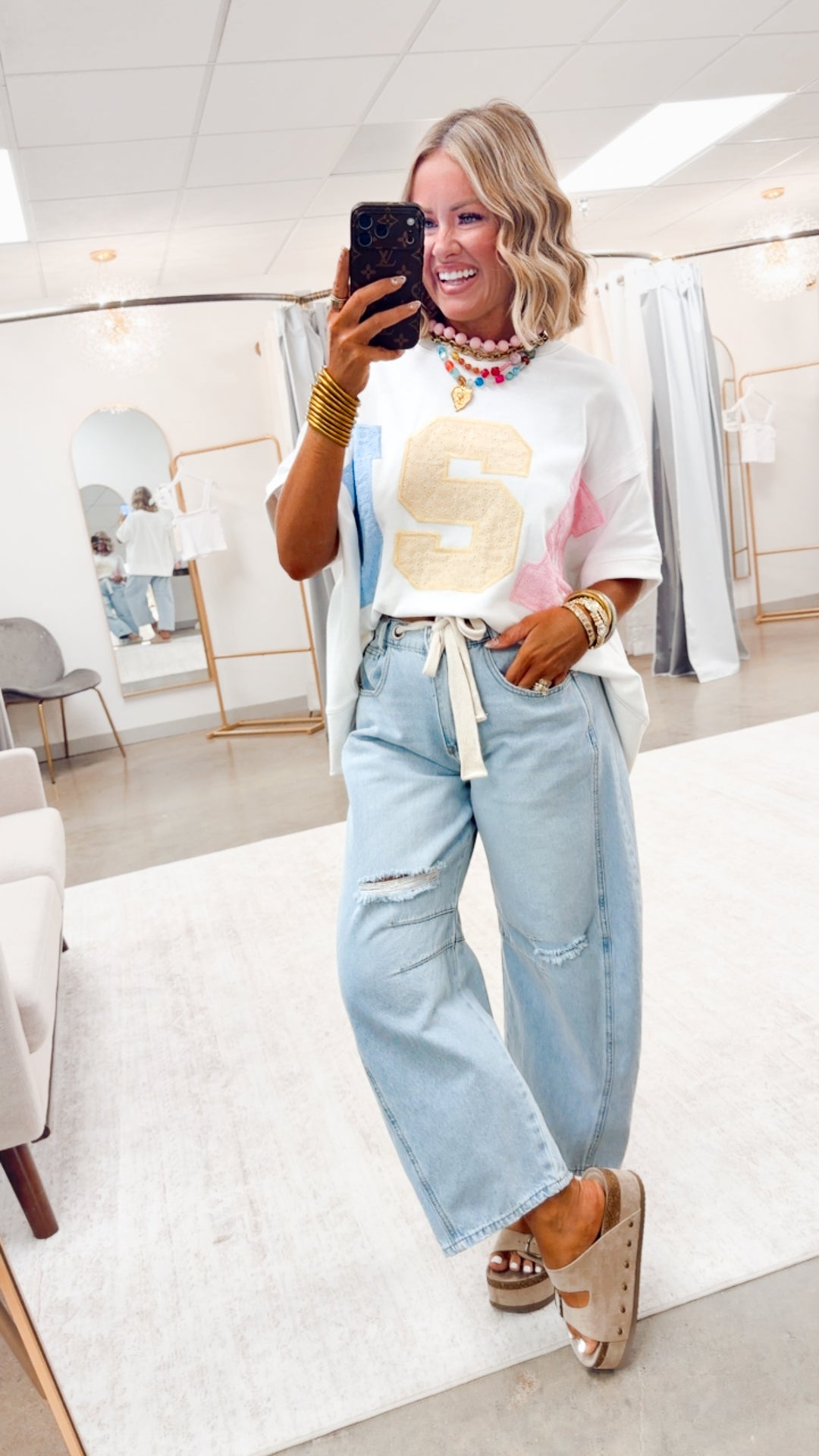 The USA Darling Dolman Top