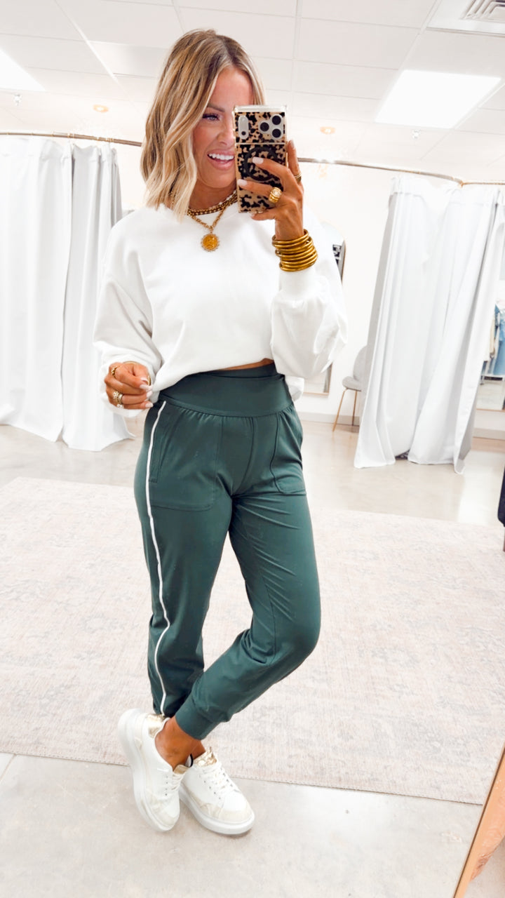 The Butter Flex Joggers-Dk Forest