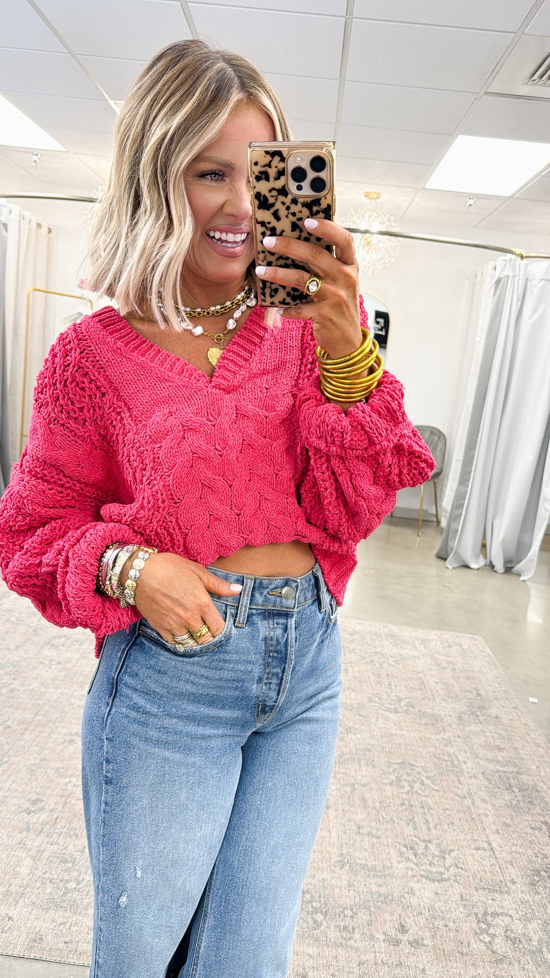 Melrose Balloon Sleeve Sweater