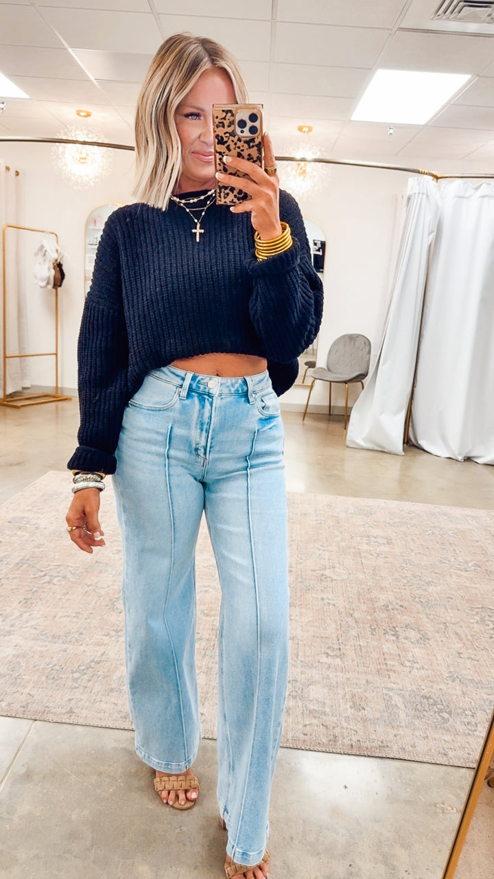 Everyday Rolled Neck Sweater