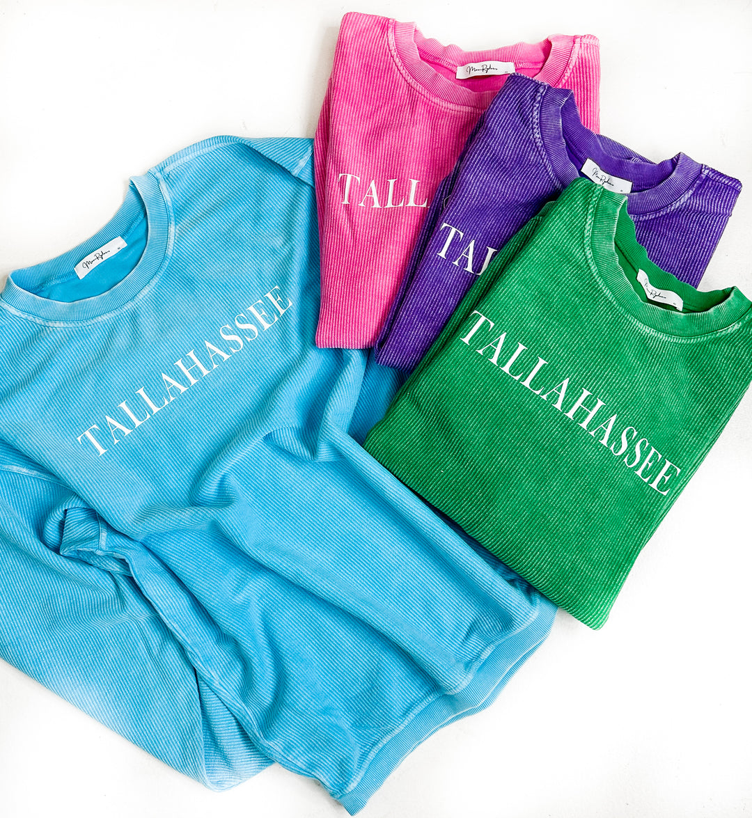"TALLAHASSEE" Corded Pullover