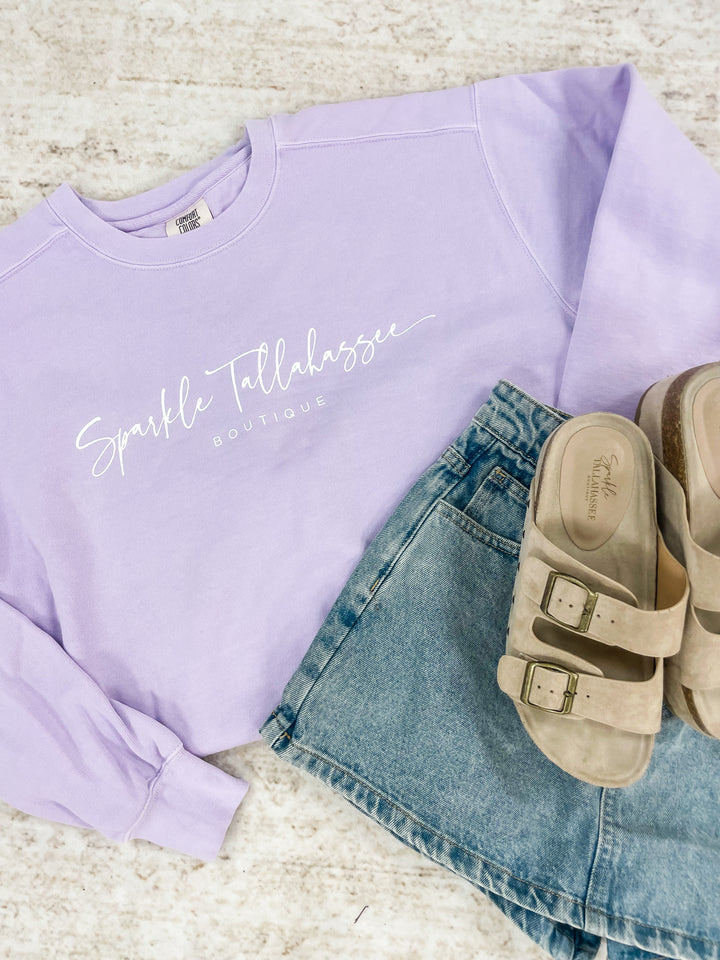 Faded Sparkle Tallahassee Sweatshirt