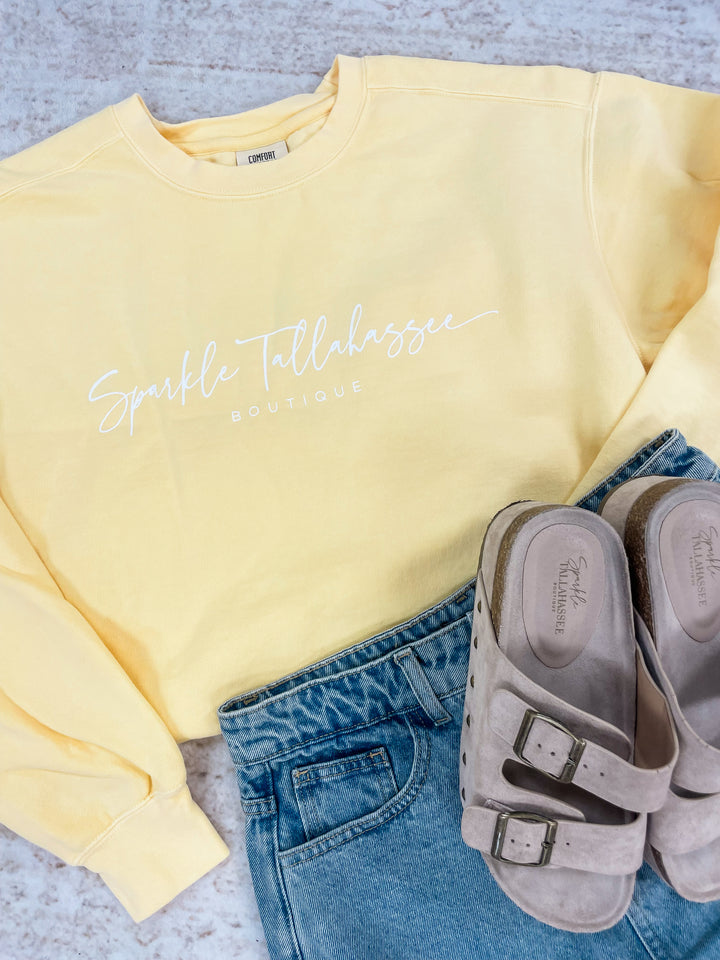 Faded Sparkle Tallahassee Sweatshirt