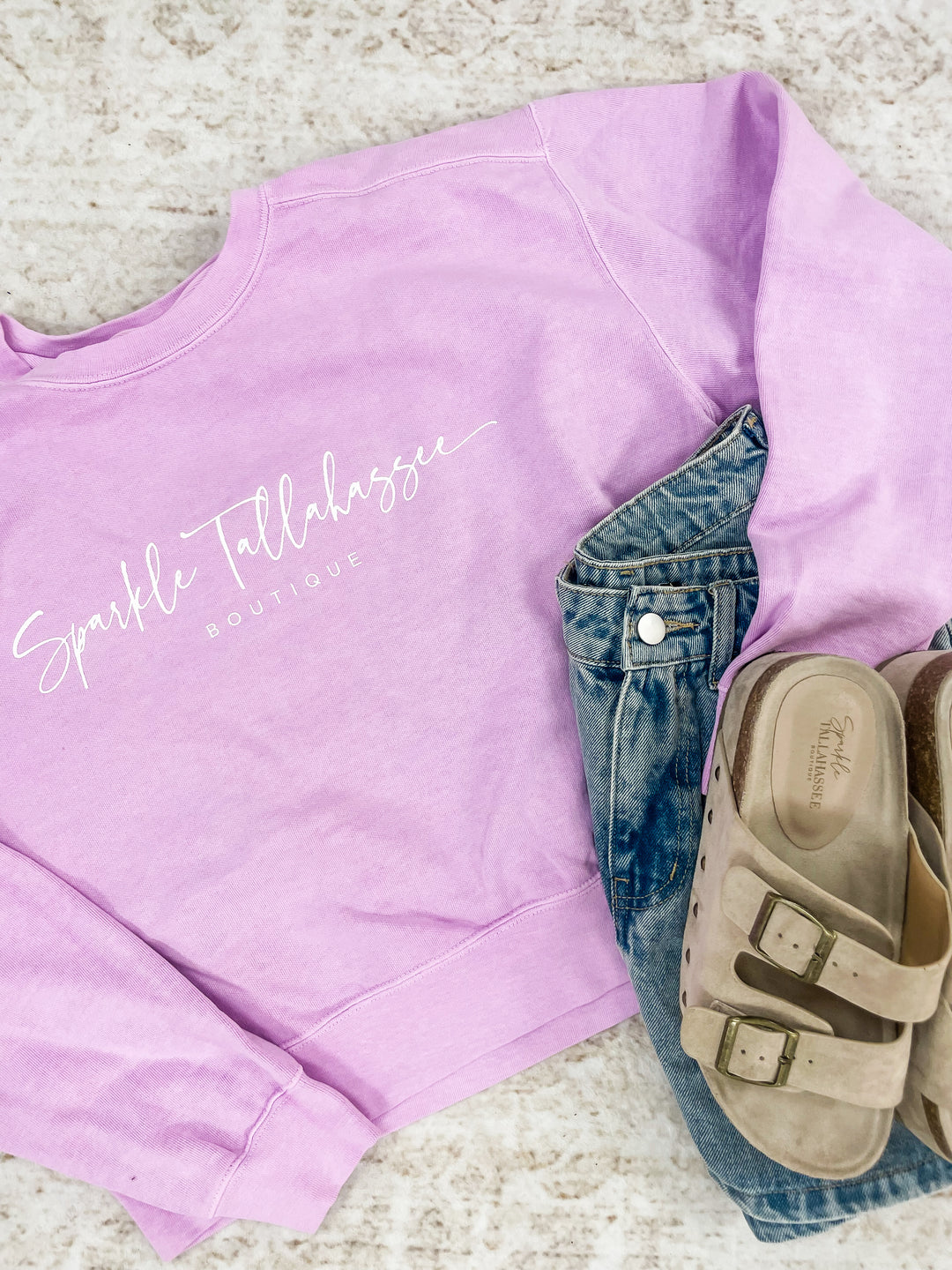 Faded Sparkle Tallahassee Sweatshirt