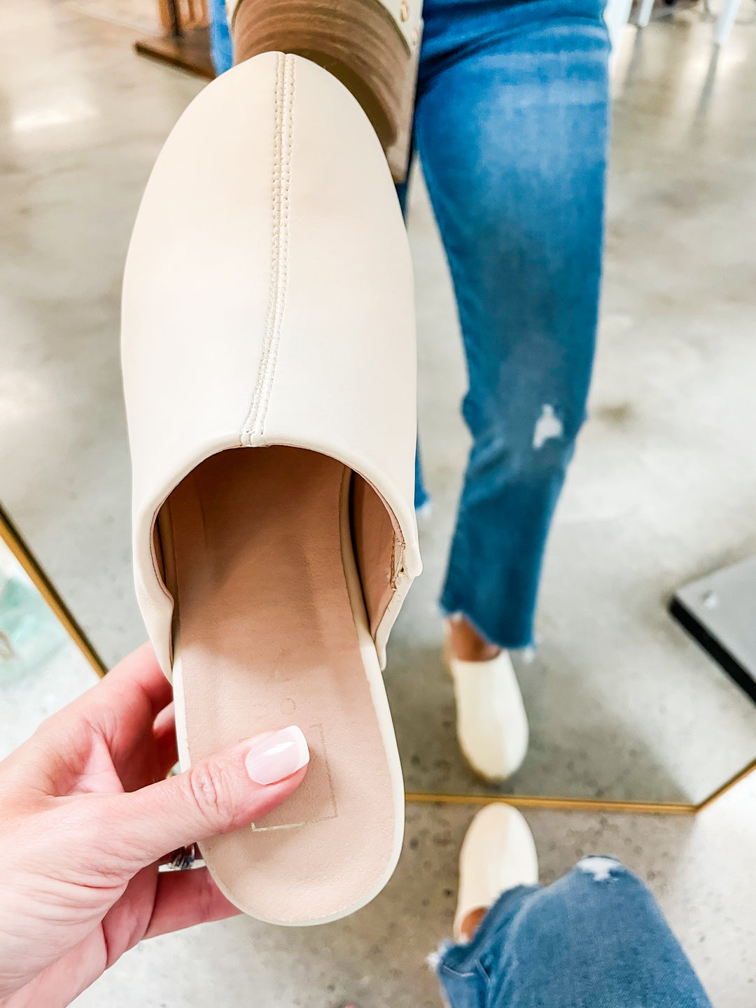 GiGi Clog Bone Sparkle Tallahassee