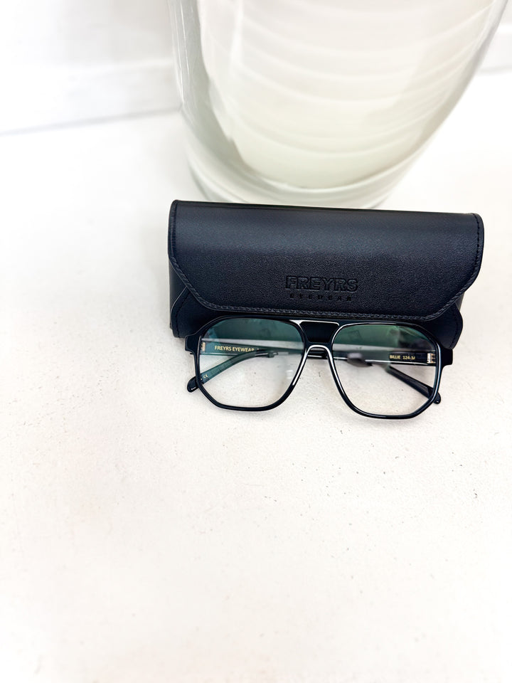 Billie Blue Light Readers- Black +1