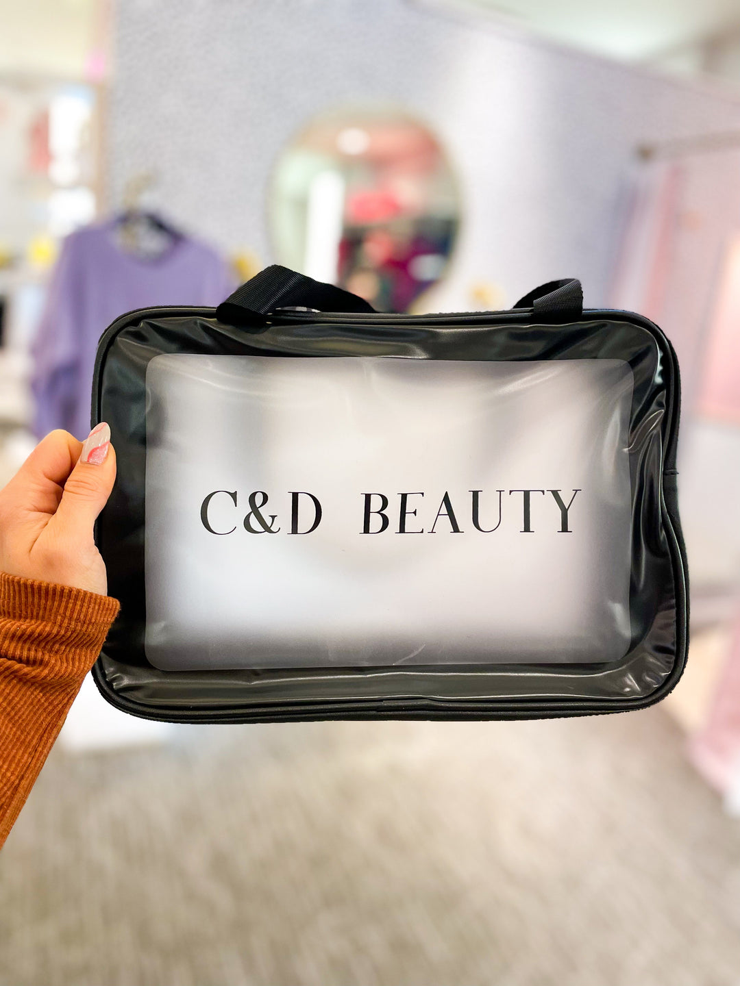 deluxe travel makeup bag Deluxe Beauty Bag – Sparkle Tallahassee