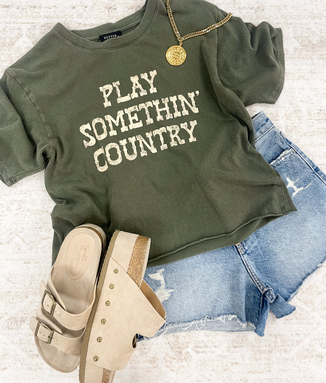 Play Somethin Country Tee