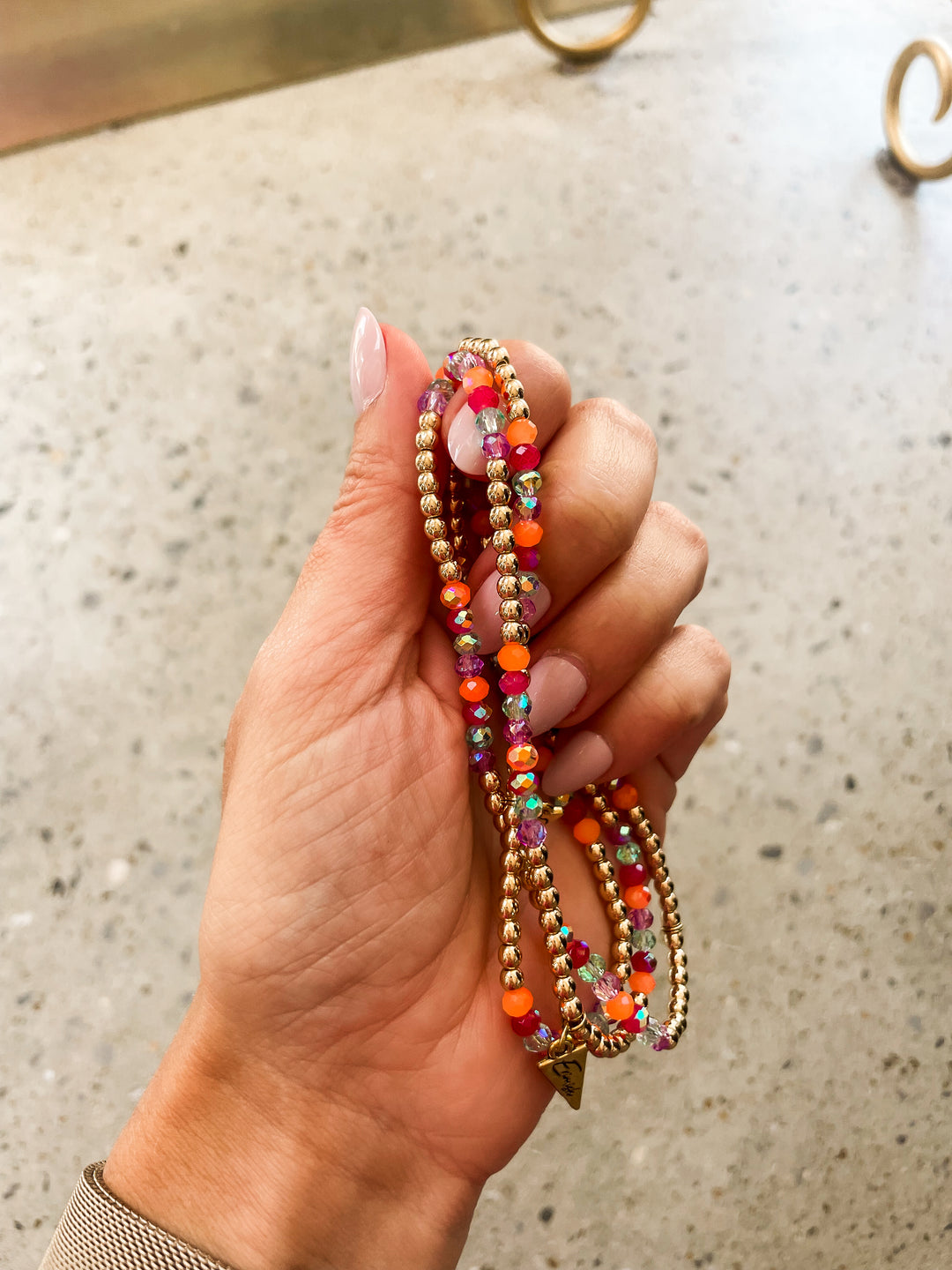 The Twinkle Twinkle Anklet-Summer Twist Gold