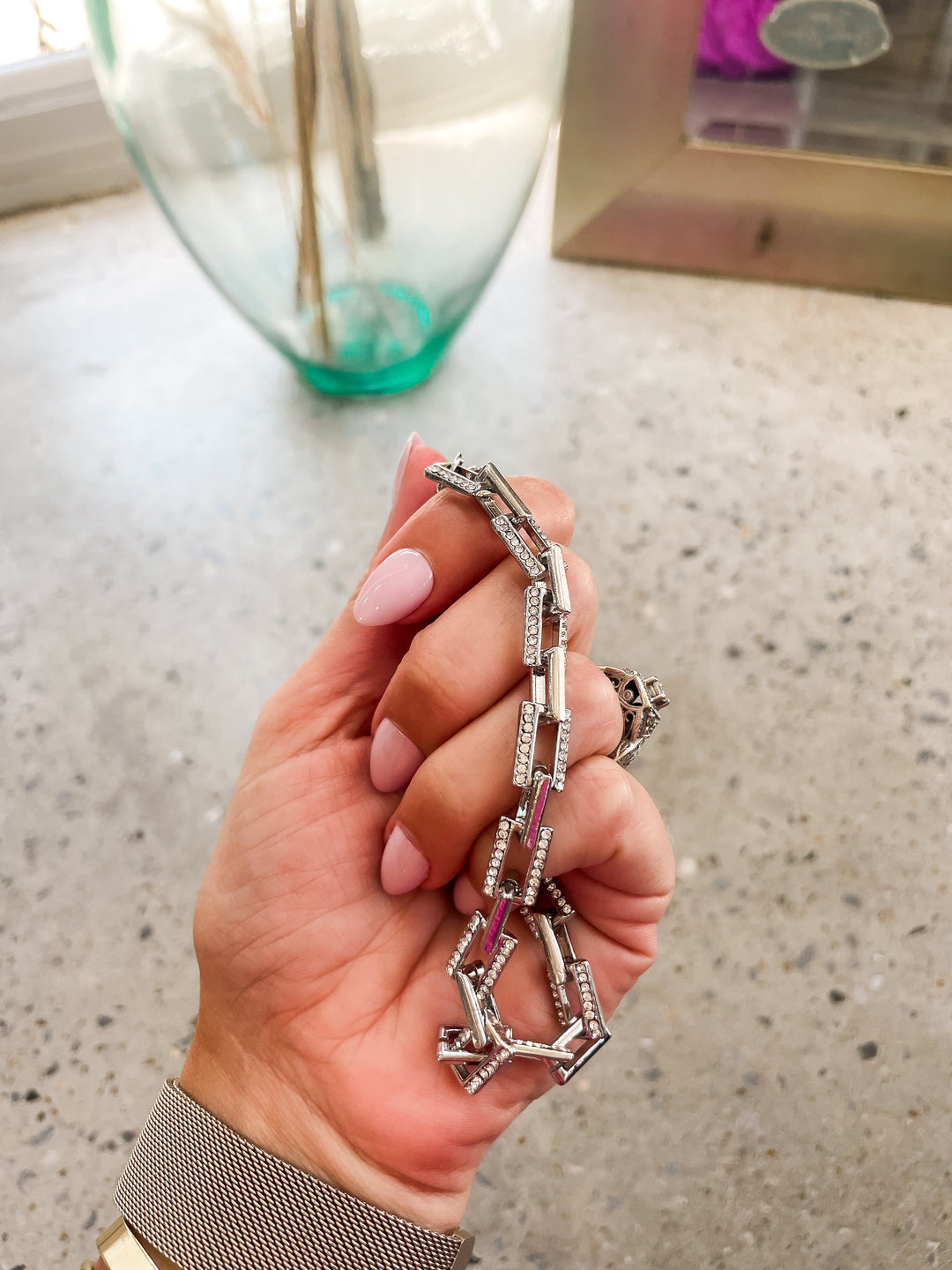 The Sundowner Anklet-Silver