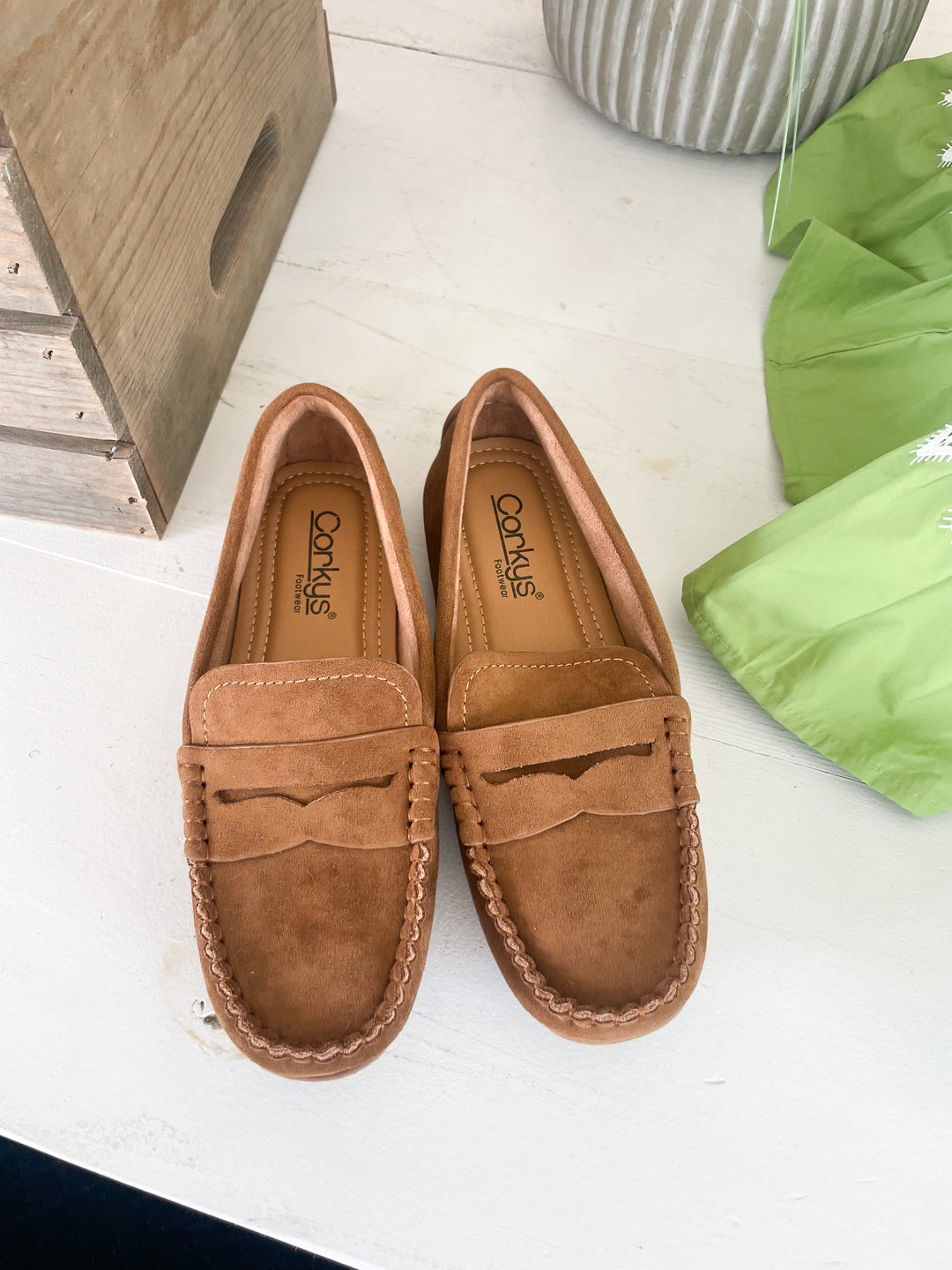 Corkys Penny For Your Thoughts Loafer-Camel