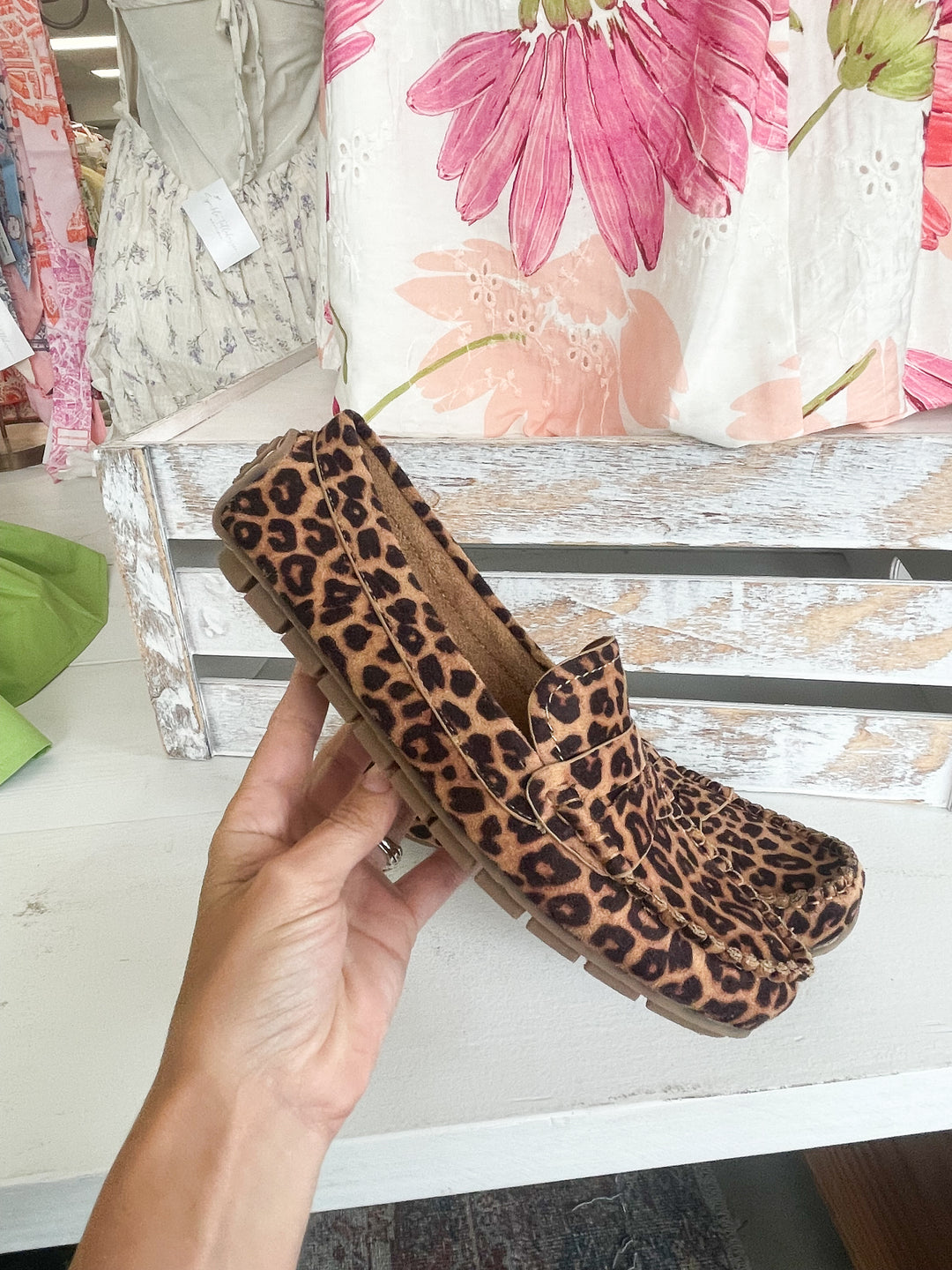 Corkys Penny For Your Thoughts Loafer-Leopard