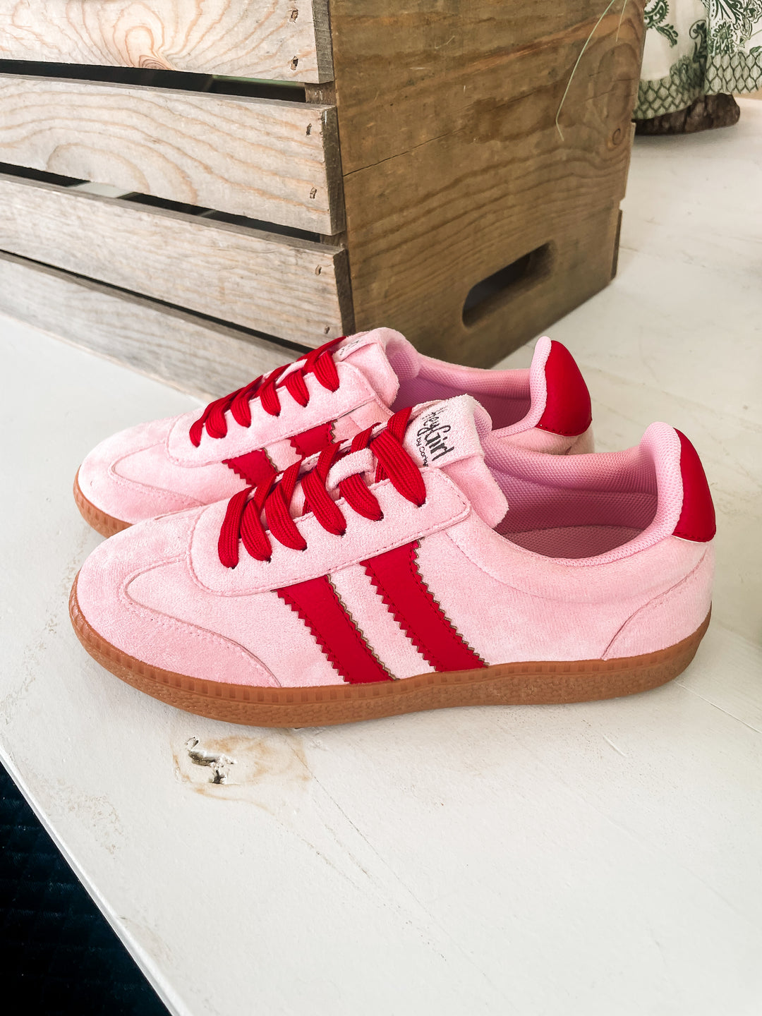 Corkys Heads Up Pink Red Combo
