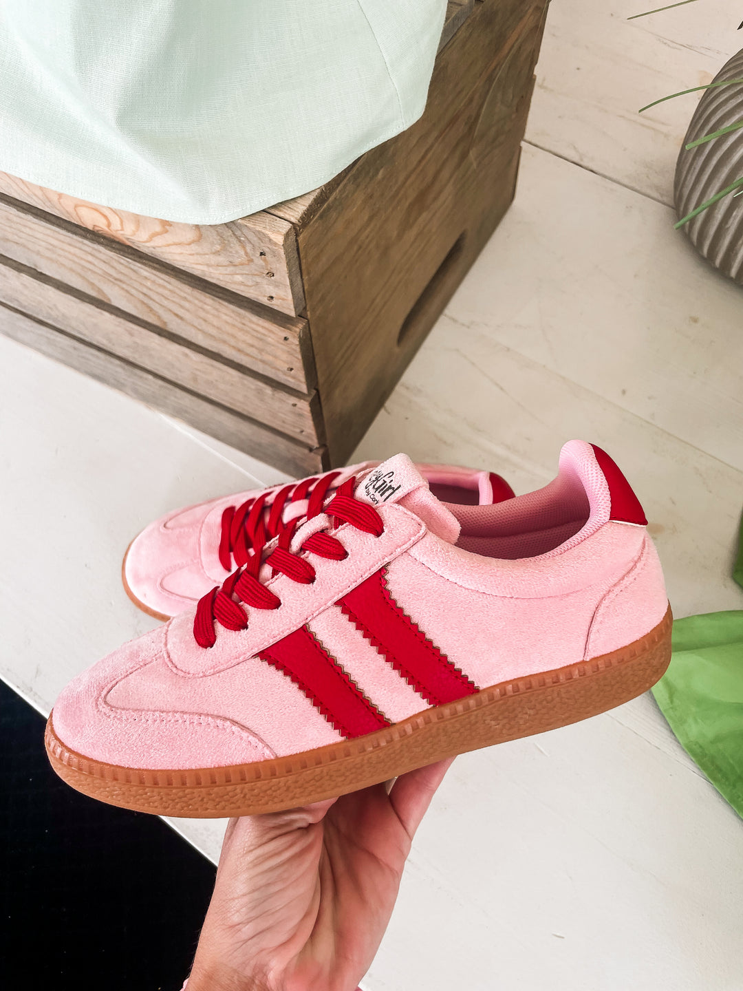 Corkys Heads Up Pink Red Combo